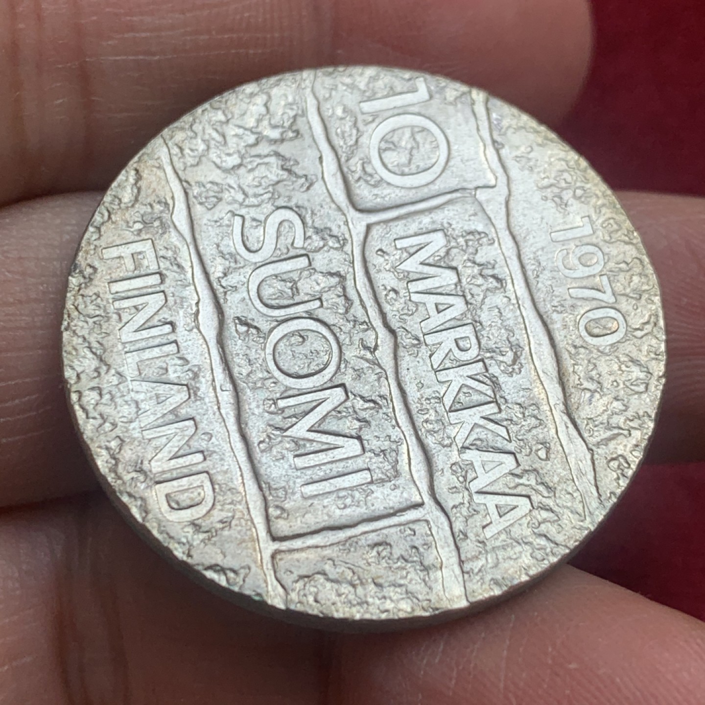 《竞宝斋》第130场-周日，周一连拍 (全场包邮) 芬兰1970年10马克银币 总统帕西基维诞生百周年