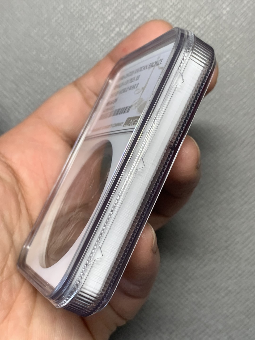 《竞宝斋》第130场-周日，周一连拍 (全场包邮) NGC MS64 1946年梵蒂冈教皇庇护十二世二战结束纪念高浮雕铜章 稀少难得 品相完美 加厚盒装