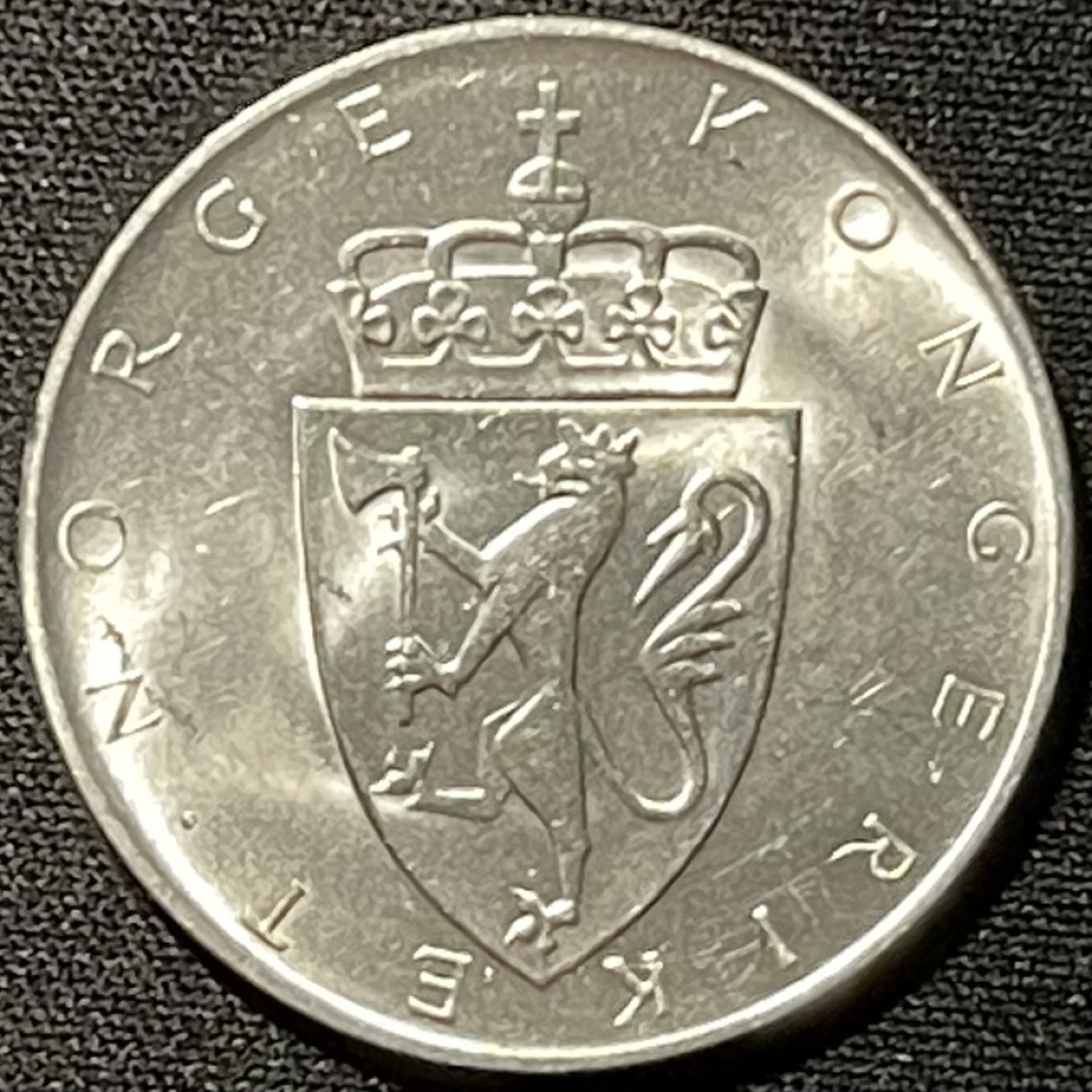 紫瑗钱币——第249期拍卖 挪威 1964年 宪法150周年 10克朗 20克 0.9银 UNC