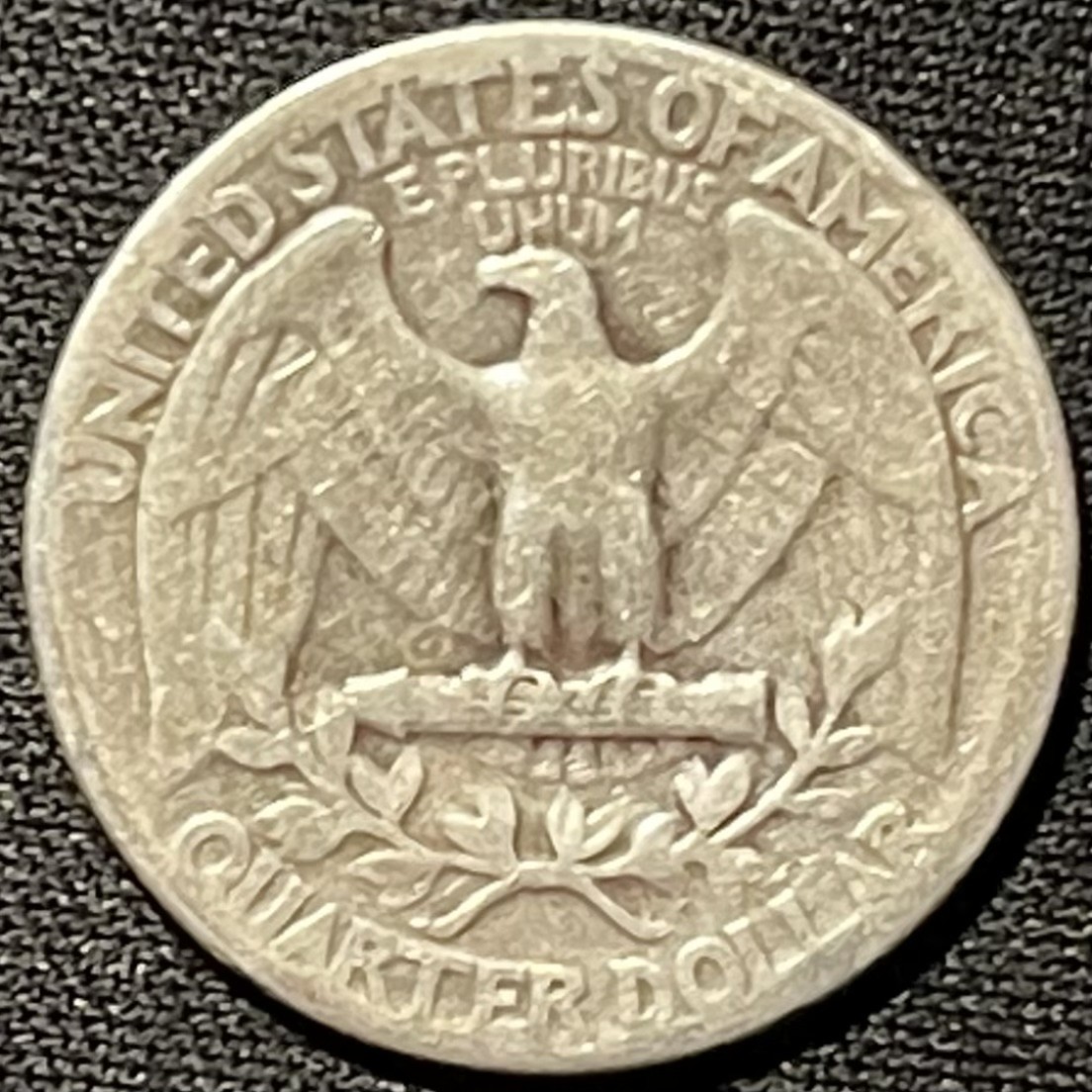 紫瑗钱币——第249期拍卖 美国 1943年 华盛顿 25美分 6.25克 0.9银