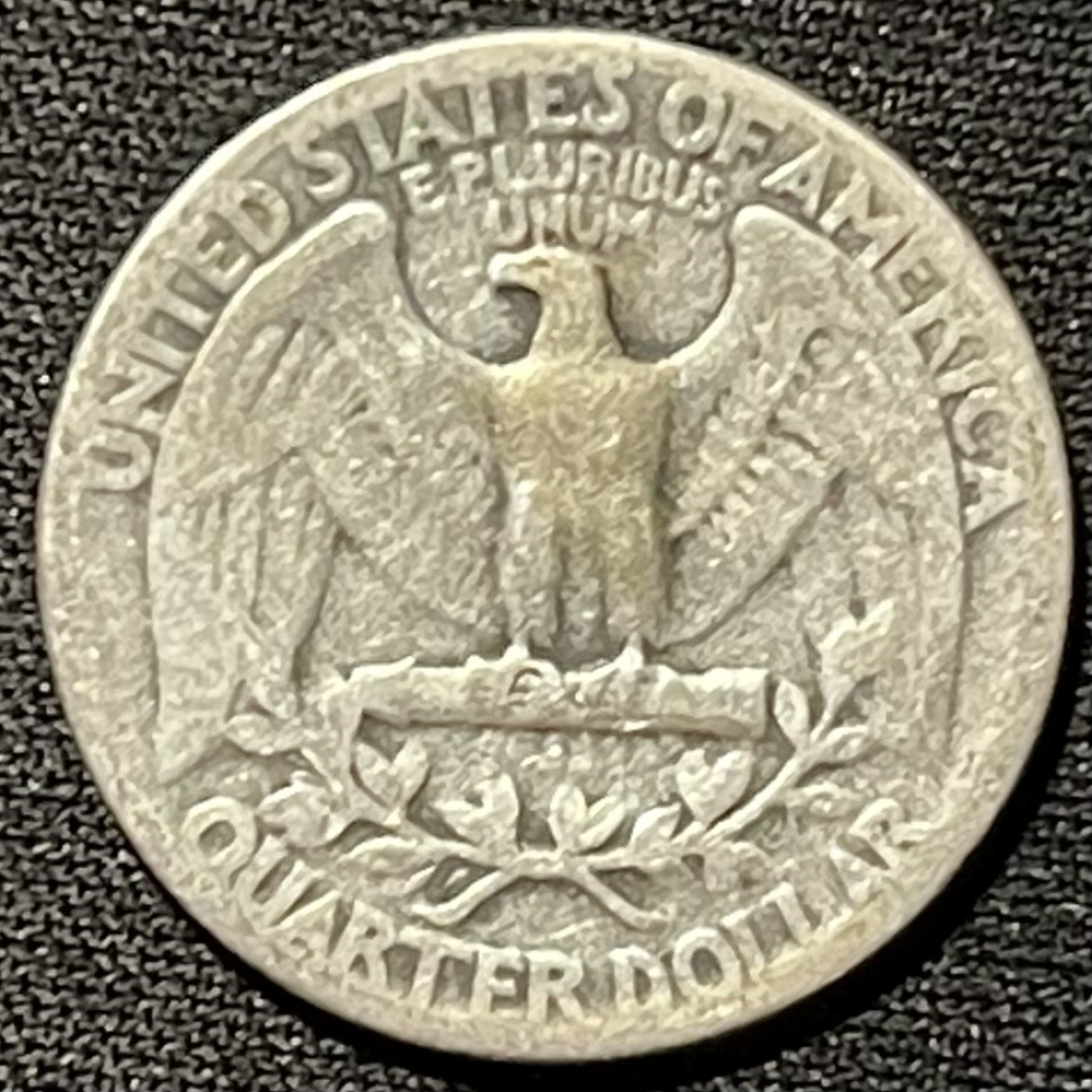 紫瑗钱币——第249期拍卖 美国 1945年 华盛顿 25美分 6.25克 0.9银