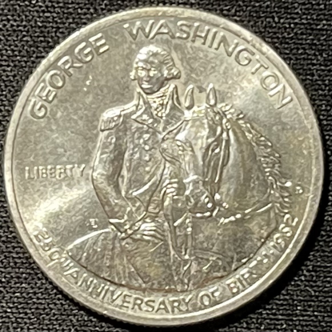 紫瑗钱币——第249期拍卖 美国 1982年 华盛顿250周年 50美分 12.5克 0.9银 UNC