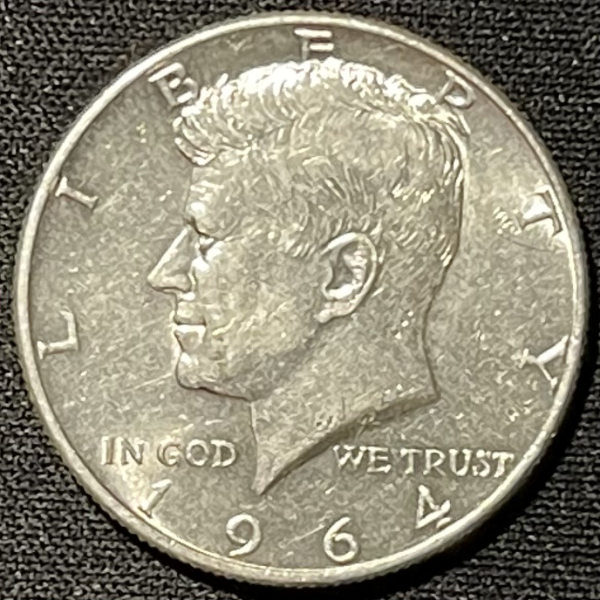 紫瑗钱币——第249期拍卖 美国 1964年 肯尼迪 50美分 12.5克 0.9银