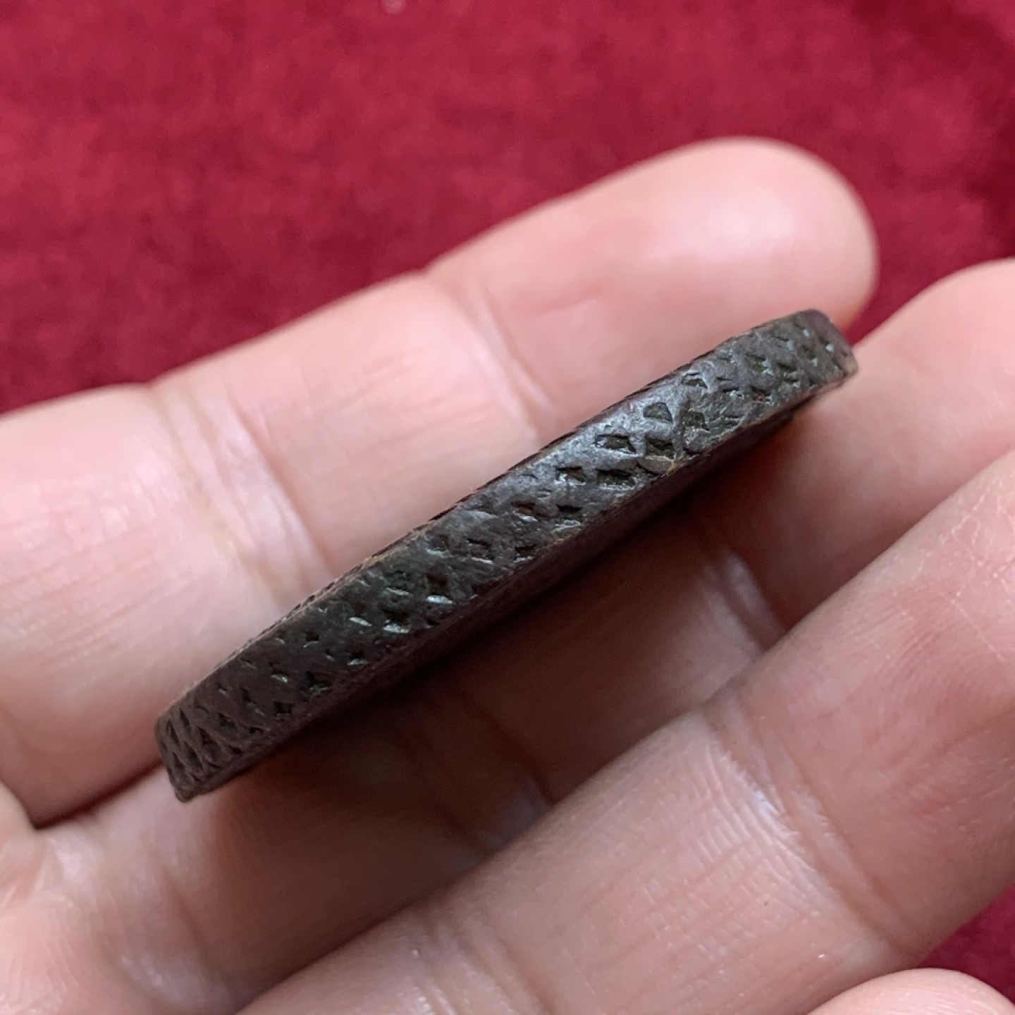 《竞宝斋》第130场-周日，周一连拍 (全场包邮) 沙俄 叶卡捷琳娜时期 1785年 5戈比大铜币 重量50克左右 大铜饼子 打制居中 磨损小 西伯利亚的粗狂