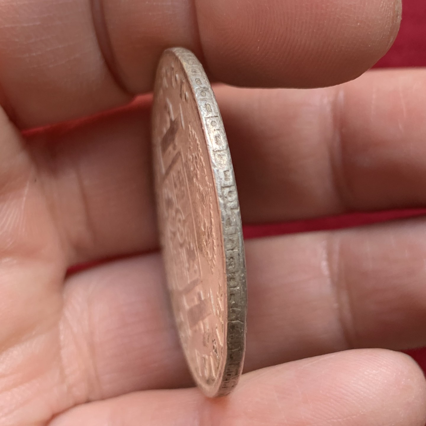 《竞宝斋》第131场-周日，周一连拍 (全场包邮) 墨西哥 1813年 费七 8R双柱 大银币