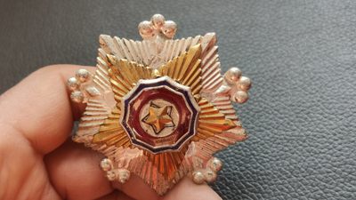 每日随心十拍007 <祼币场> 朝鲜勋章一枚