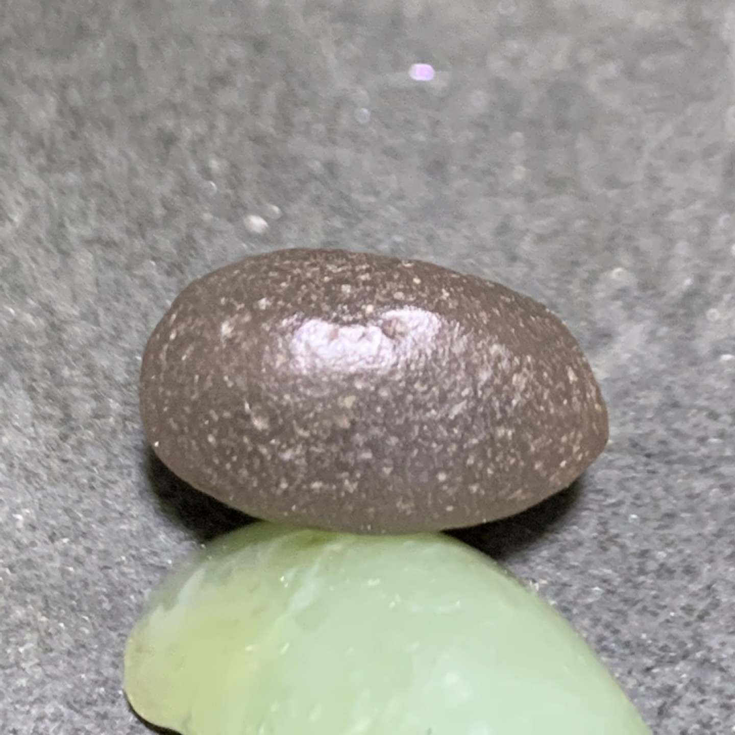 放福利！精美天然戈壁糖心玛瑙原石一颗，