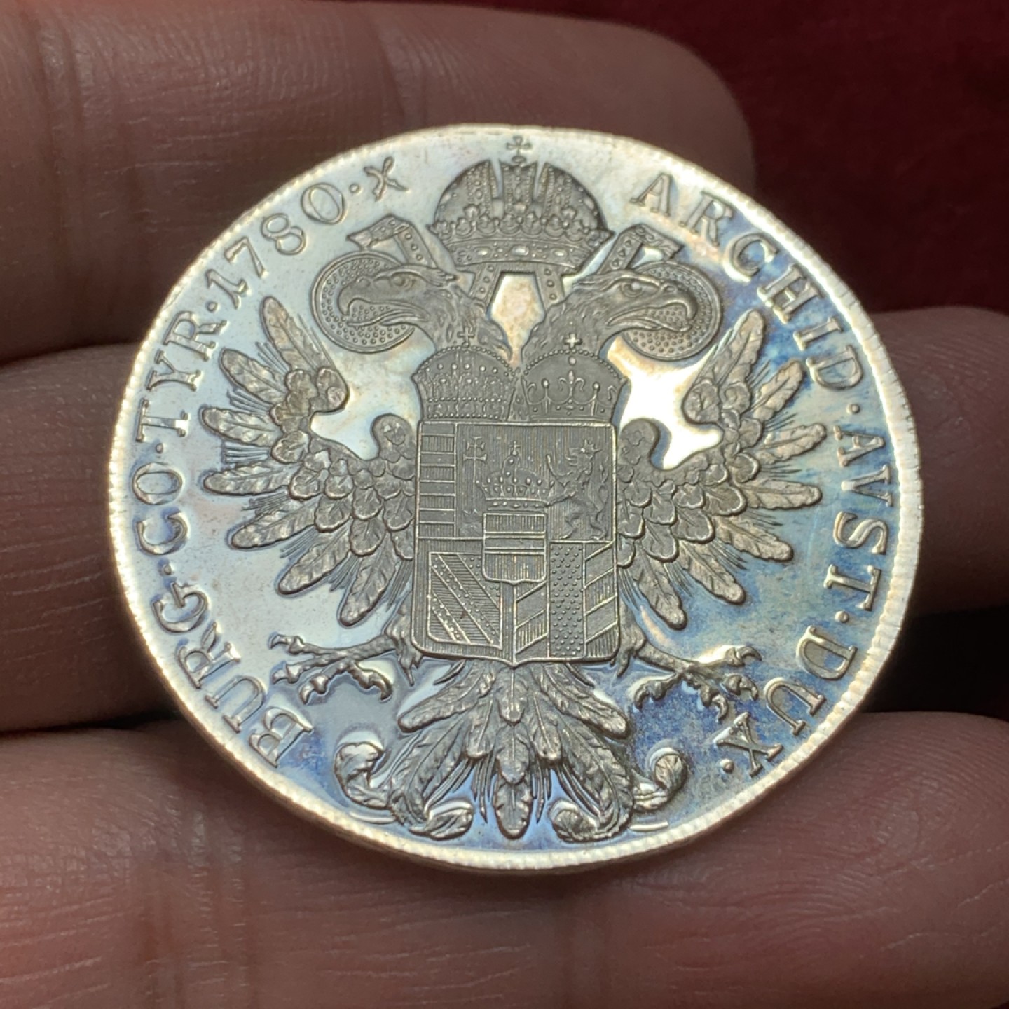 《竞宝斋》第131场-周日，周一连拍 (全场包邮) 奥地利 1780年 大奶妈泰勒大银币