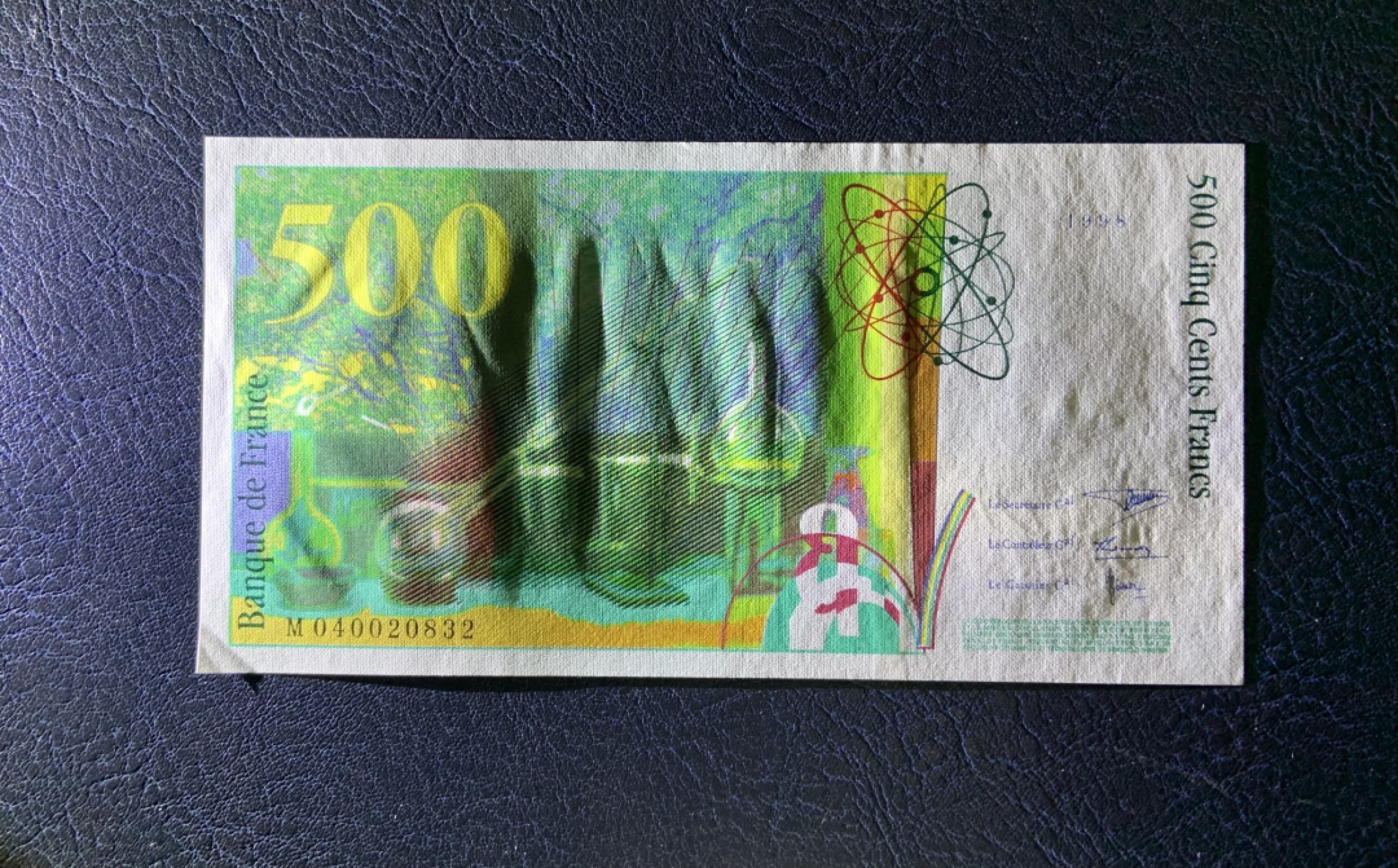 收藏联盟Quantum Auction 第229期拍卖 已更新 法国1998年500法郎 品相UNC-  诺贝尔化学奖得主居里夫妇