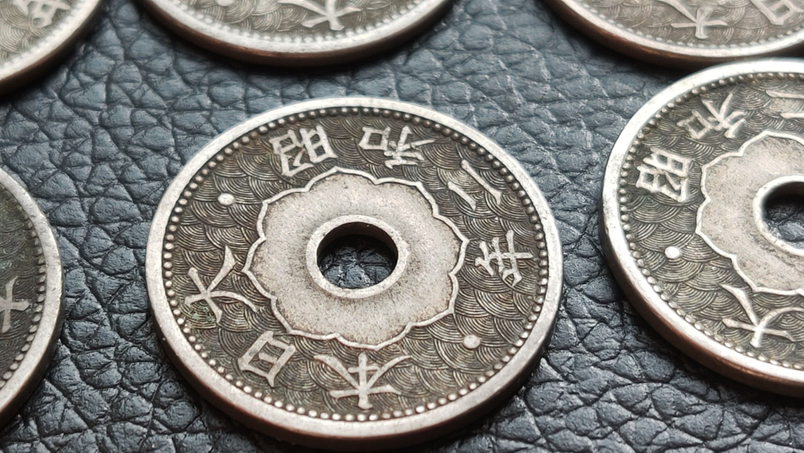 裸币拍场 日本大正昭和二年十钱  8枚