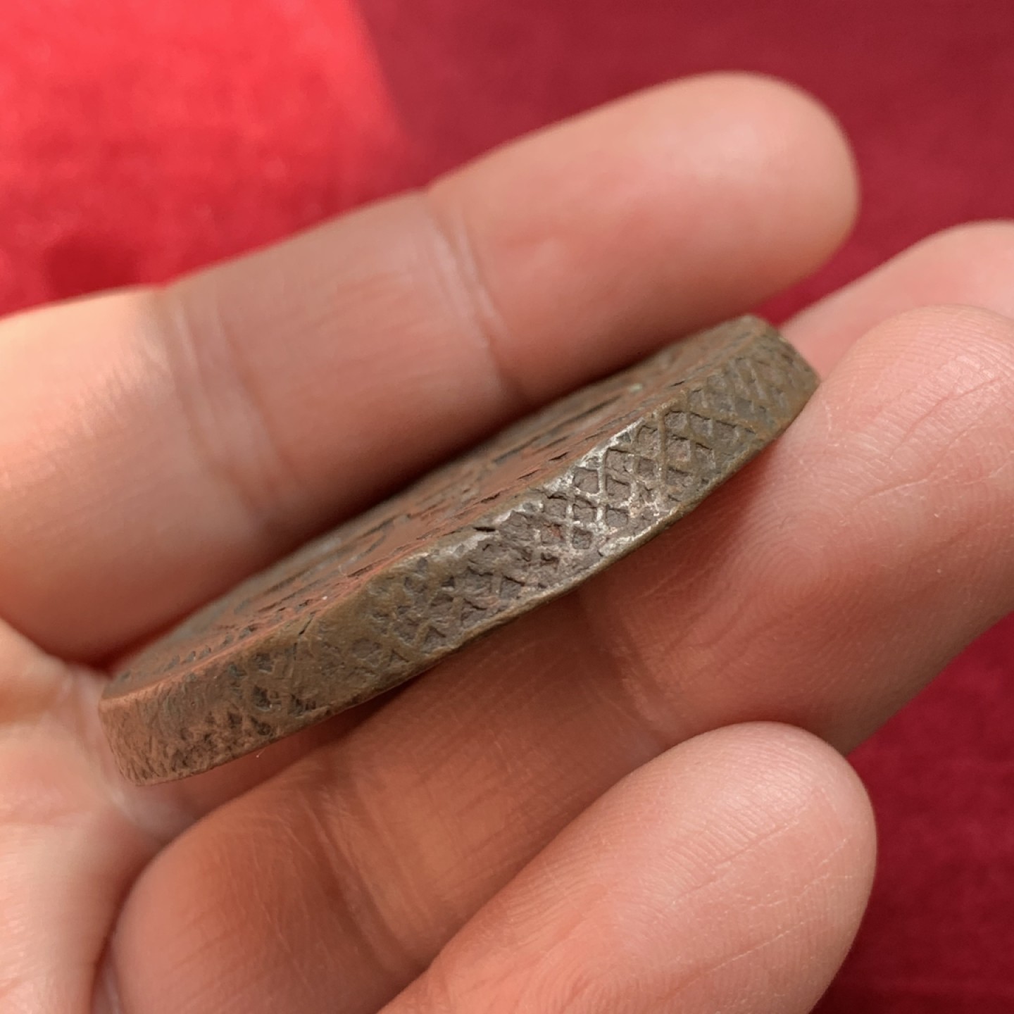 《竞宝斋》第131场-周日，周一连拍 (全场包邮) 沙俄 叶卡捷琳娜时期 1791年 5戈比大铜币 重量50克左右 大铜饼子 打制居中 磨损小 西伯利亚的粗狂