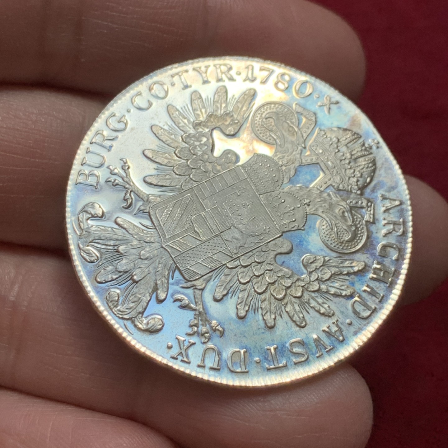 《竞宝斋》第131场-周日，周一连拍 (全场包邮) 奥地利 1780年 大奶妈泰勒大银币