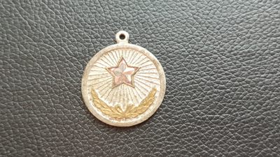 裸币专场 朝鲜五星勋章一枚