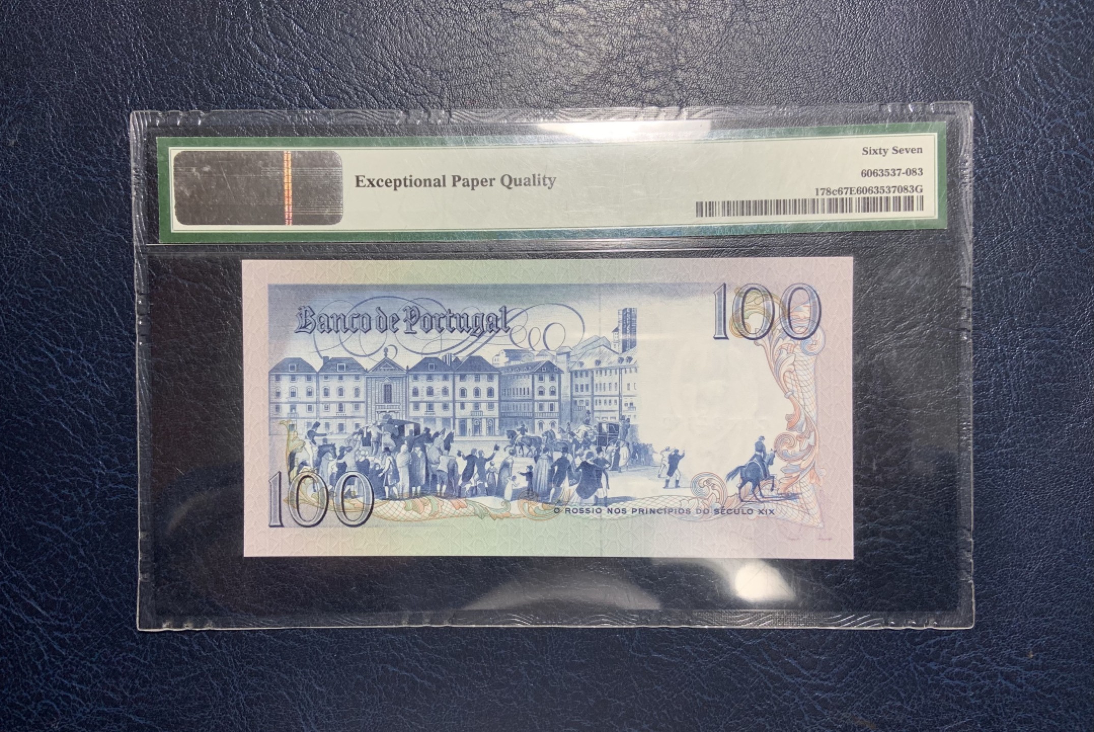 收藏联盟Quantum Auction 第229期拍卖 已更新 葡萄牙1984年100埃斯库多 PMG67 冠军分