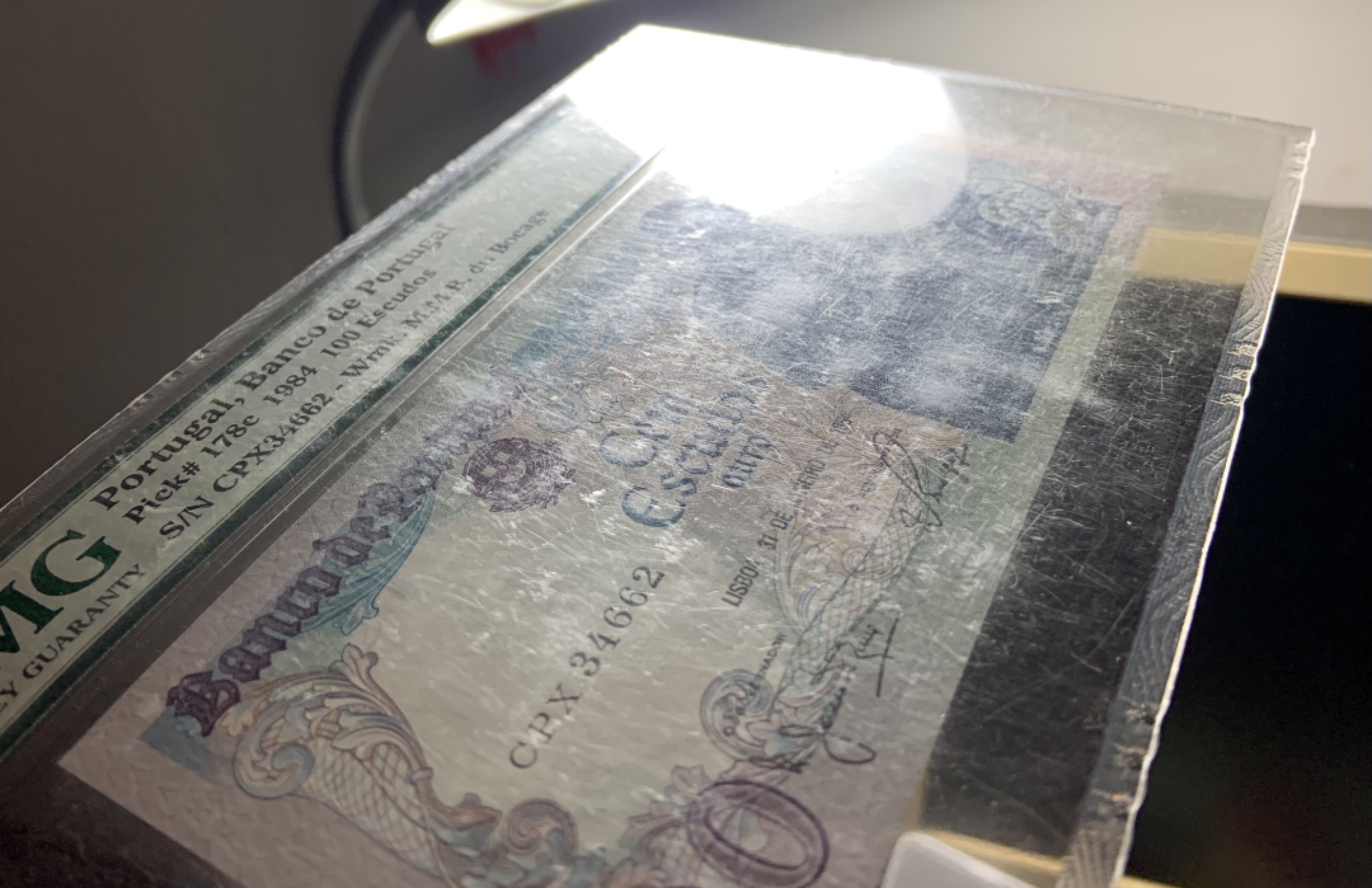 收藏联盟Quantum Auction 第229期拍卖 已更新 葡萄牙1984年100埃斯库多 PMG67 冠军分