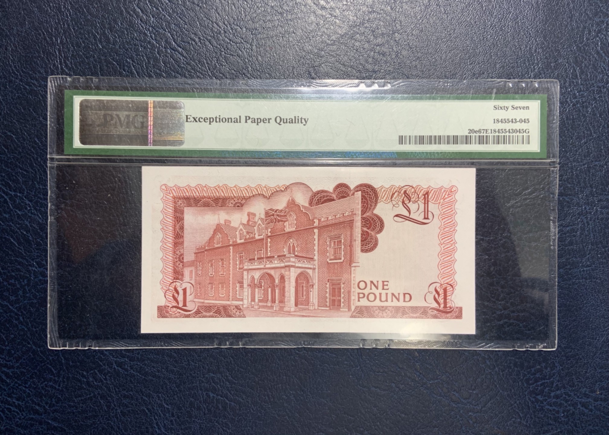 收藏联盟Quantum Auction 第229期拍卖 已更新 直布罗陀1988年1镑 PMG67