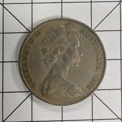 收藏之家世界硬币（捡漏，无押金，无佣金，全场满20包邮，偏远地区除外） - 澳大利亚20分镍铜大硬币1968年