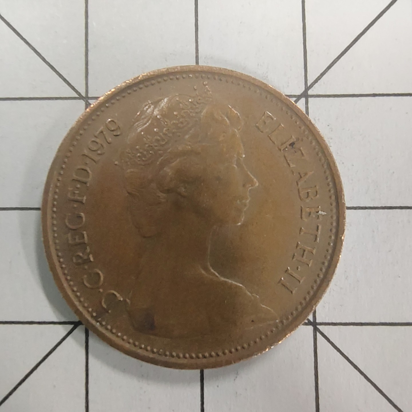 收藏之家世界硬币（捡漏，无押金，无佣金，全场满20包邮，偏远地区除外） 英国2便士1979年