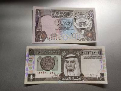 【专场20230131】反正都挺热的——热带国家与中东国家纸币专场（20230201已更新） - 【拍品004】阿拉伯纸币批量两张全新UNC
