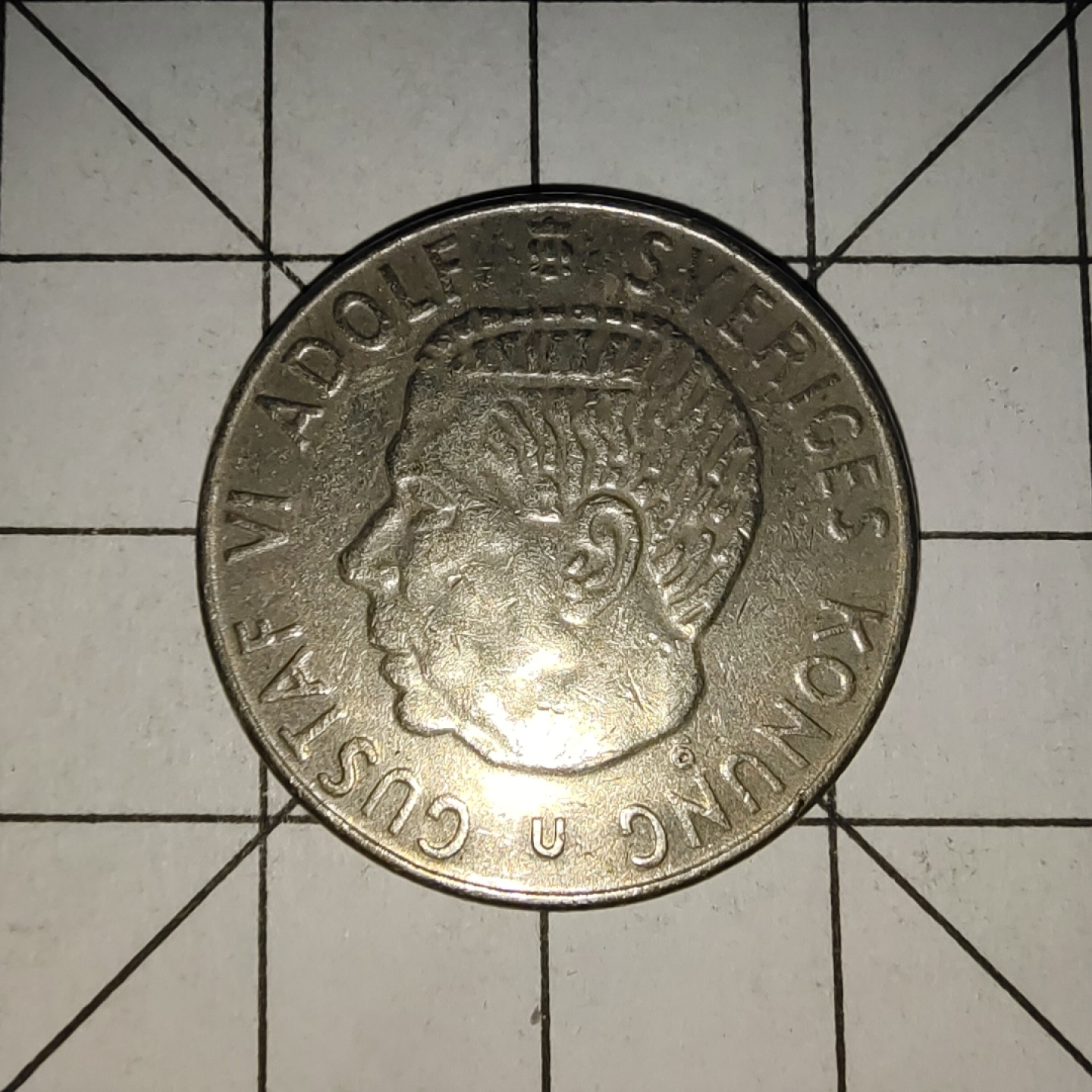 收藏之家世界硬币（捡漏，无押金，无佣金，全场满20包邮，偏远地区除外） 瑞典1克朗1971年