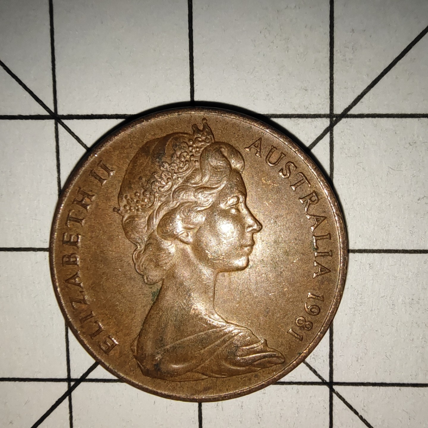 收藏之家世界硬币（捡漏，无押金，无佣金，全场满20包邮，偏远地区除外） 澳大利亚2分1981年