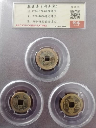 评级币专场 - 乾道嘉（钱到家）