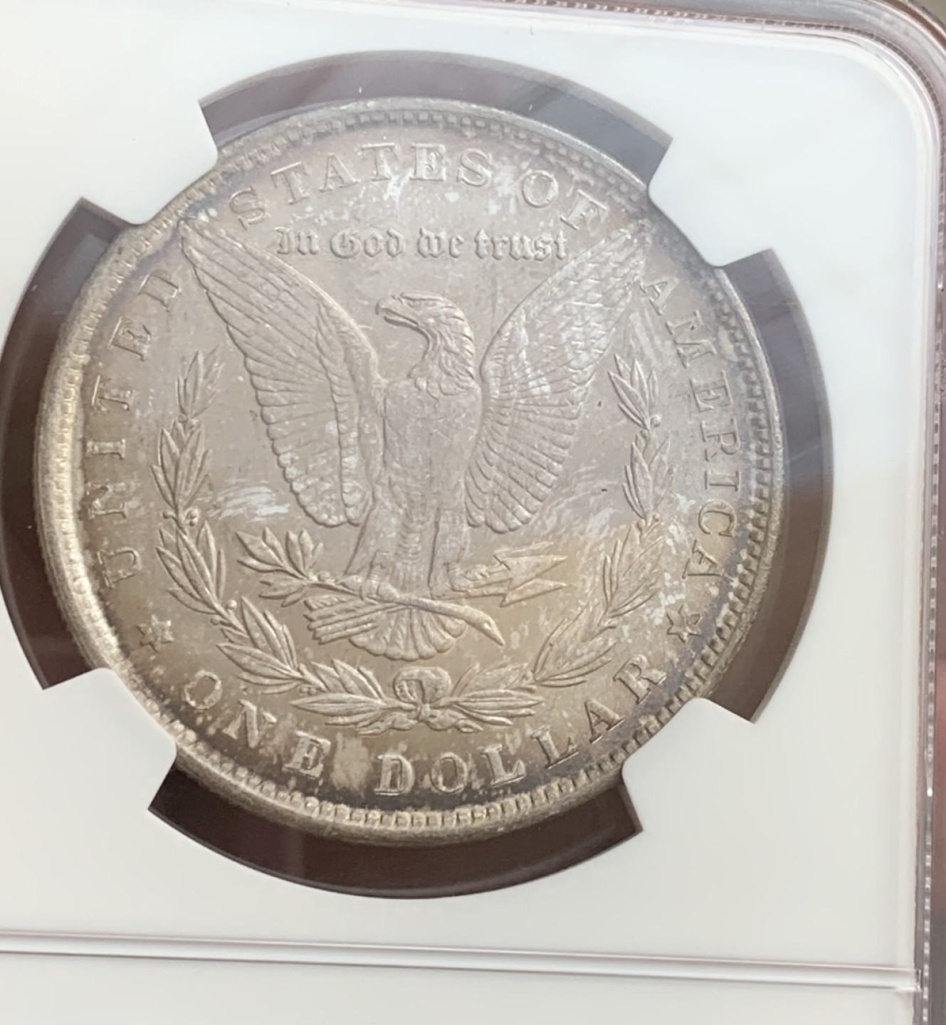 瓶子🏺第77期拍卖会 美国1888年摩根1美元大银币MS63