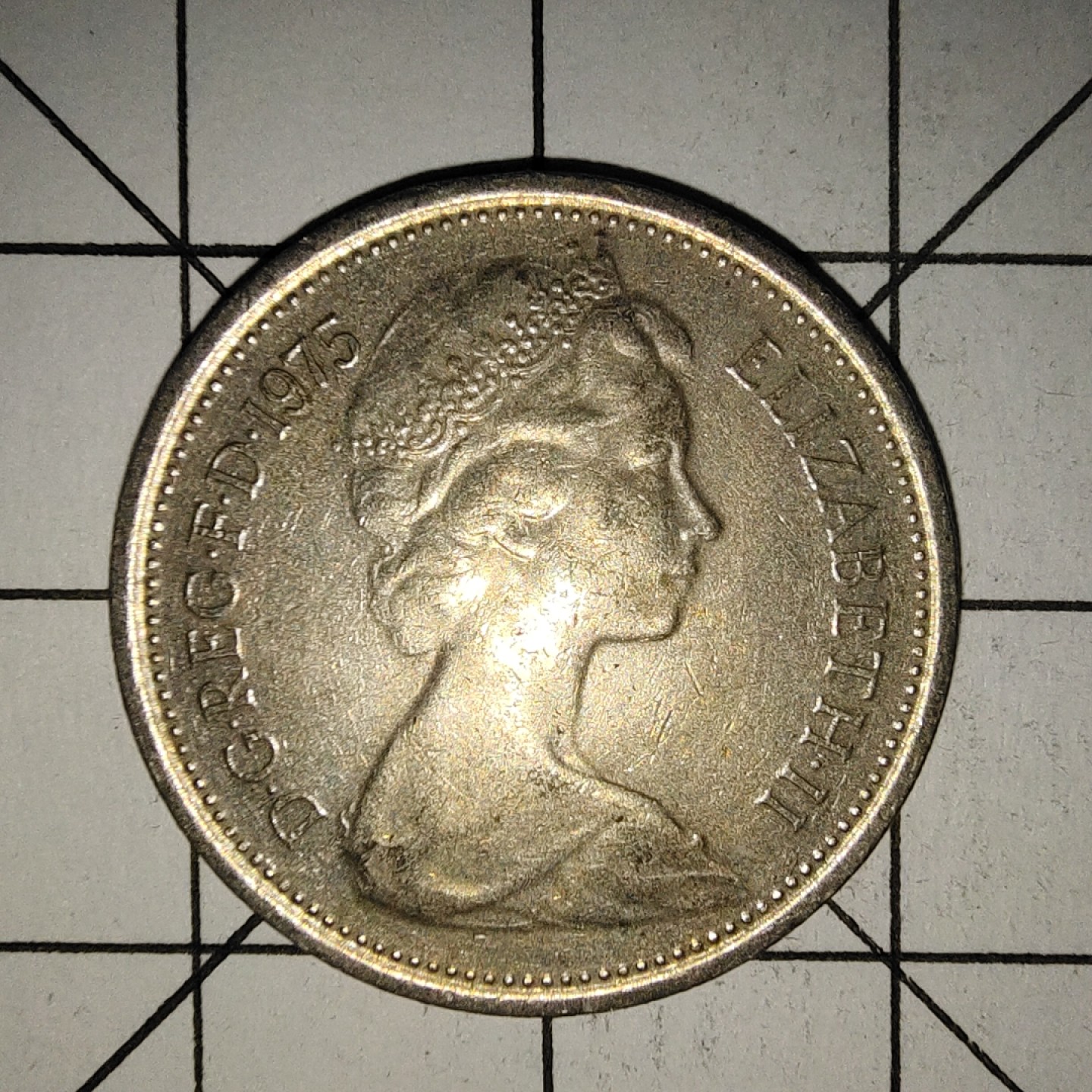 收藏之家世界硬币（捡漏，无押金，无佣金，全场满20包邮，偏远地区除外） 英国5便士1975年