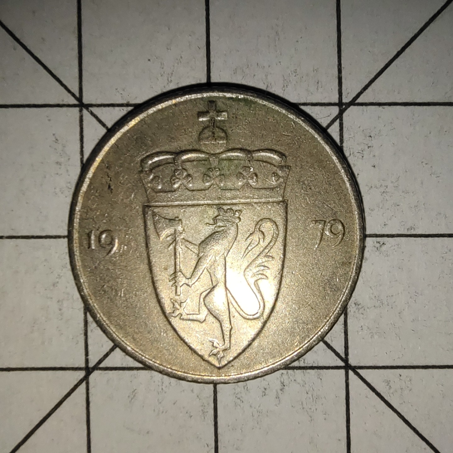 收藏之家世界硬币（捡漏，无押金，无佣金，全场满20包邮，偏远地区除外） 挪威50欧尔1979年