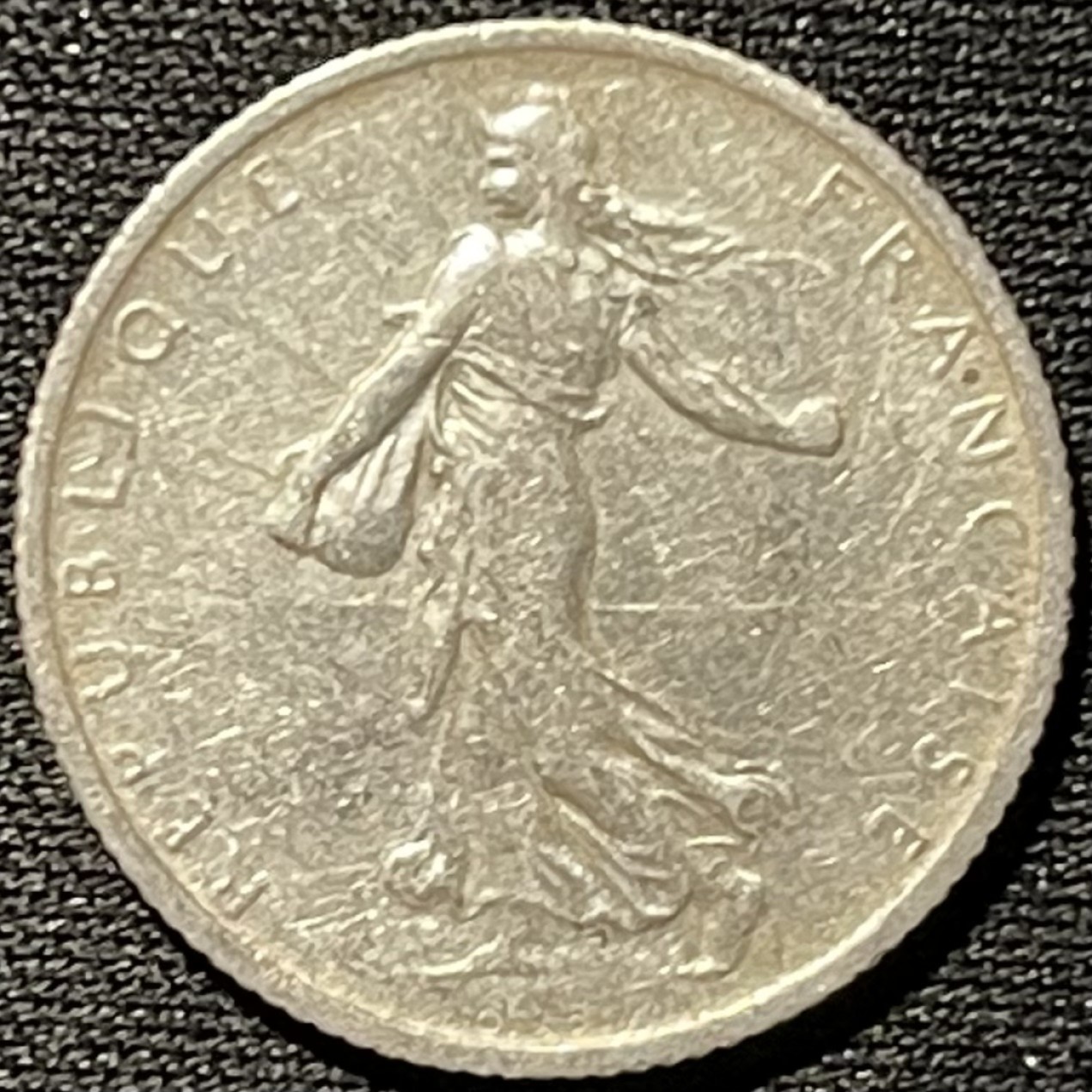 紫瑗钱币——第261期拍卖 法国 1914年 播种女神 1法郎 5克 0.835银