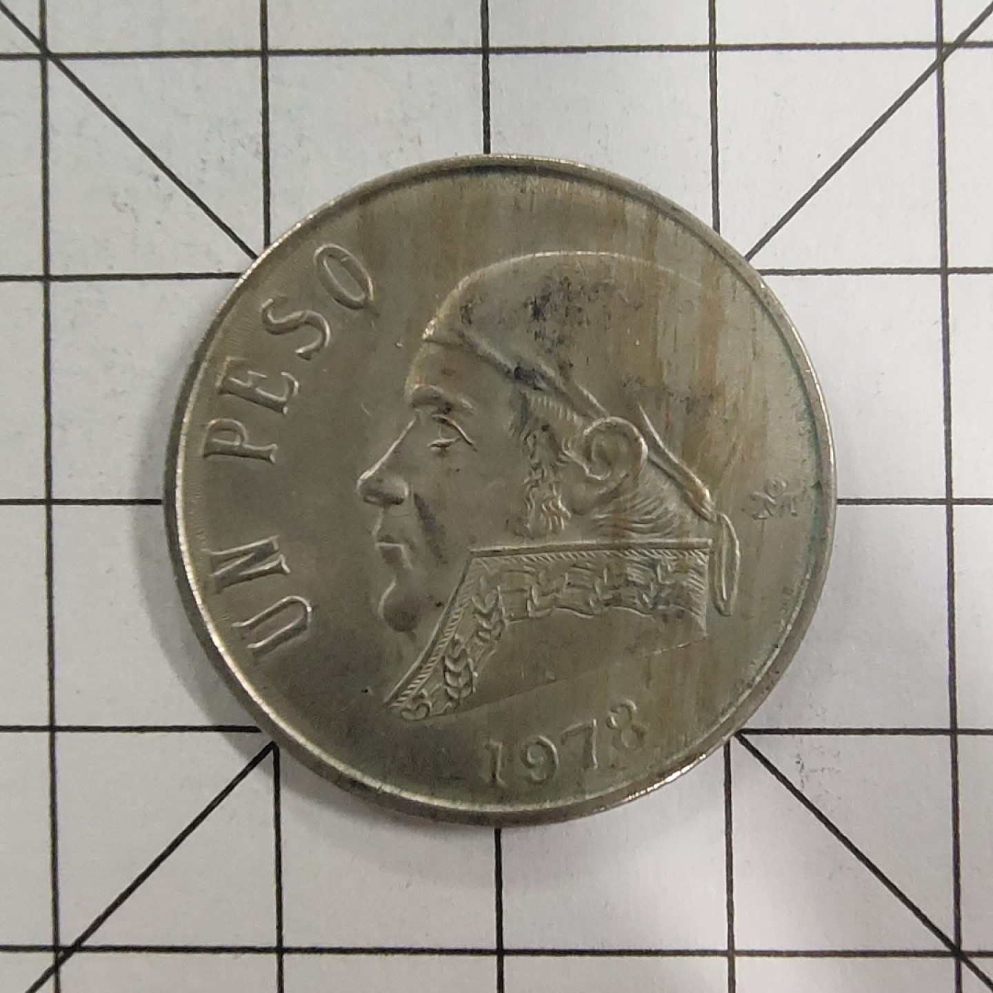 收藏之家世界硬币（捡漏，无押金，无佣金，全场满20包邮，偏远地区除外） 墨西哥鹰洋比索1978年