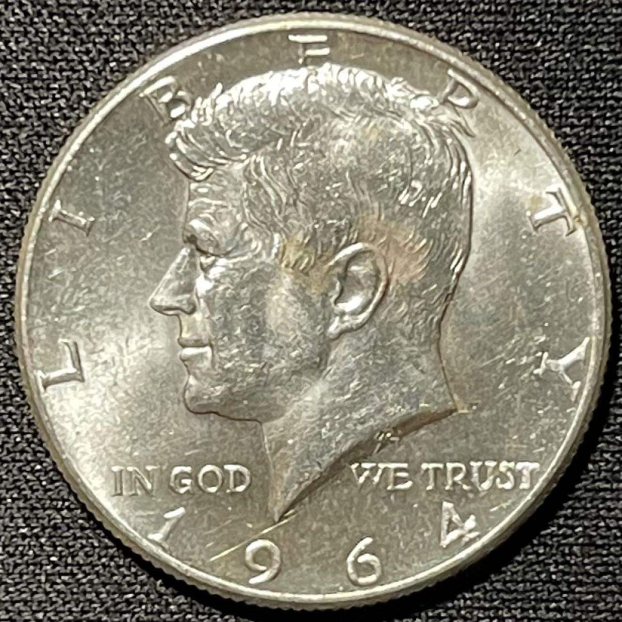 紫瑗钱币——第251期拍卖  共2张 美国 1964年 肯尼迪 50美分 12.5克 0.9银 UNC