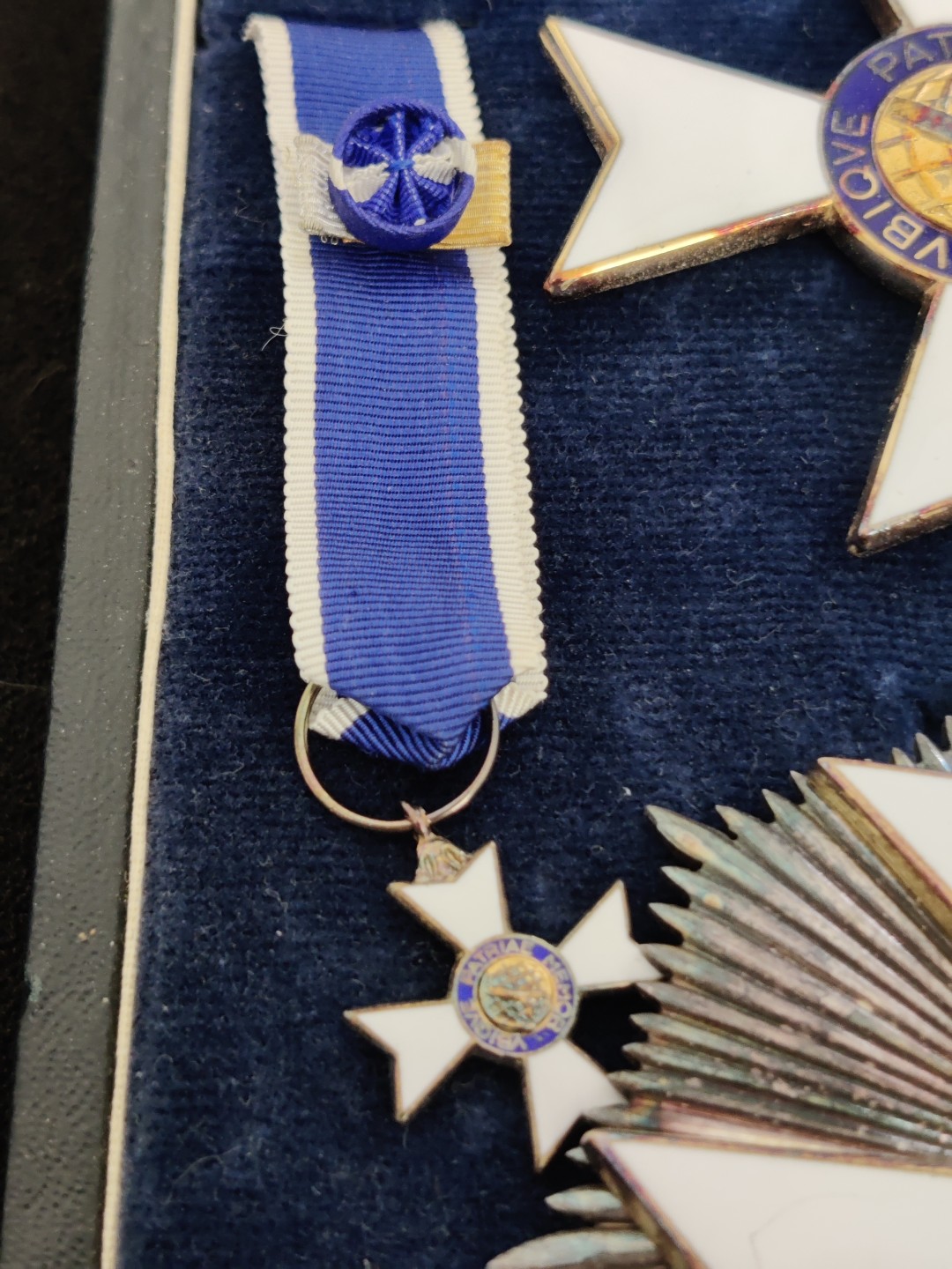 全场0元起拍 第27期 咸鱼国勋章拍卖专场 2月5日（周日）下午6：00开始 大十字级巴西里约布兰科勋章 纯银珐琅 颁发给日本宫内厅式部副长