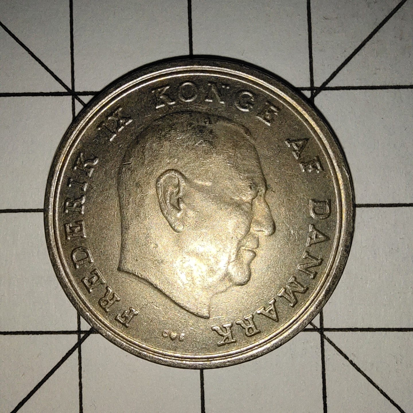 收藏之家世界硬币（捡漏，无押金，无佣金，全场满20包邮，偏远地区除外） 丹麦1克朗1970年