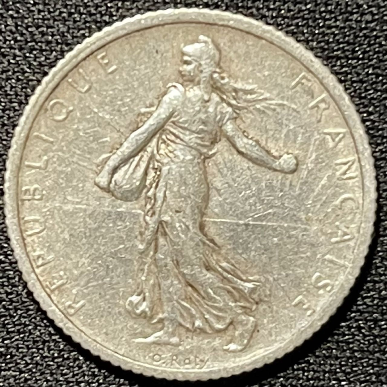 紫瑗钱币——第251期拍卖 法国 1915年 播种女神 1法郎 5克 0.835银 