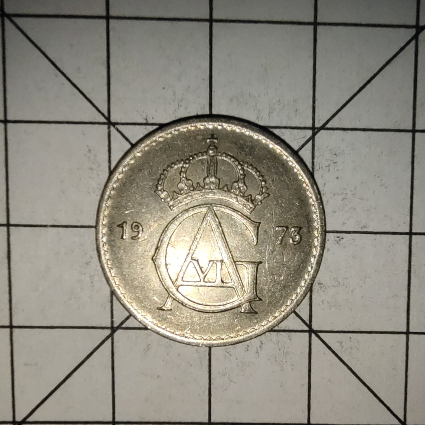 收藏之家世界硬币（捡漏，无押金，无佣金，全场满20包邮，偏远地区除外） 瑞典50欧尔1973年