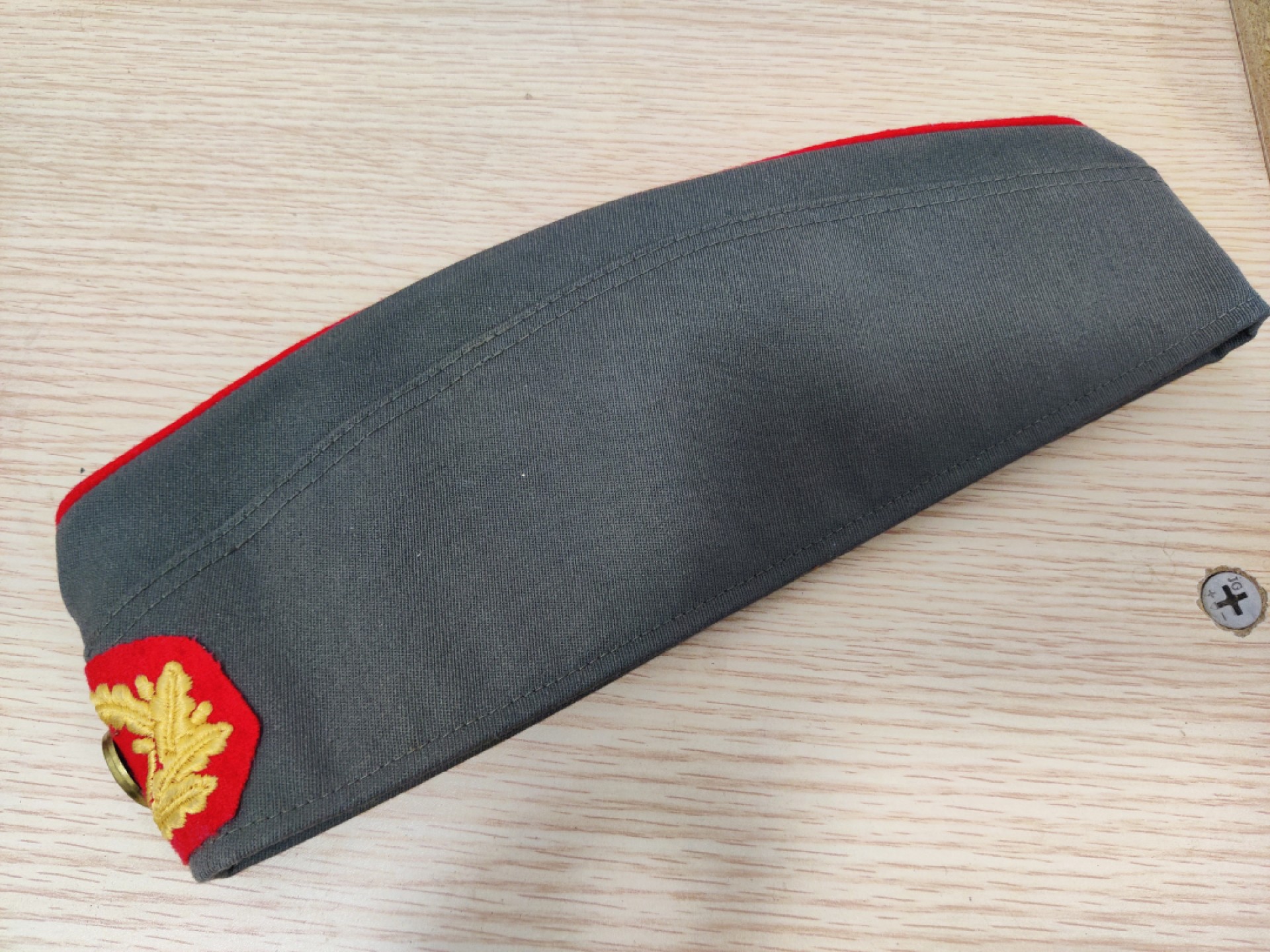 全场0元起拍 第27期 咸鱼国勋章拍卖专场 2月5日（周日）下午6：00开始 东德陆军将官船帽 60cm