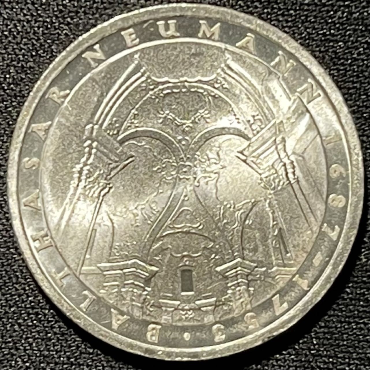 紫瑗钱币——第251期拍卖 联邦德国 1978年 F厂 诺依曼逝世225周年 5马克 11.2克 0.625银 UNC