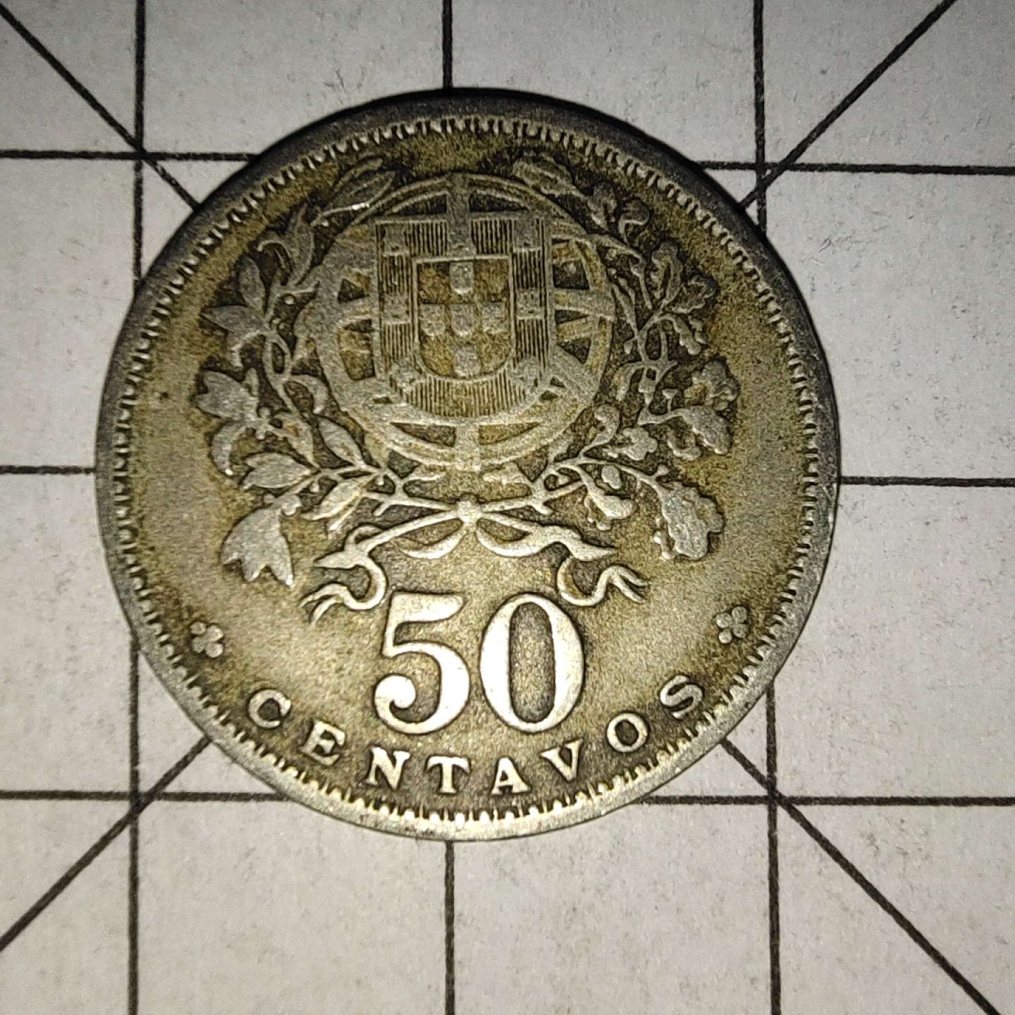 收藏之家世界硬币（捡漏，无押金，无佣金，全场满20包邮，偏远地区除外） 葡萄牙50分1951年