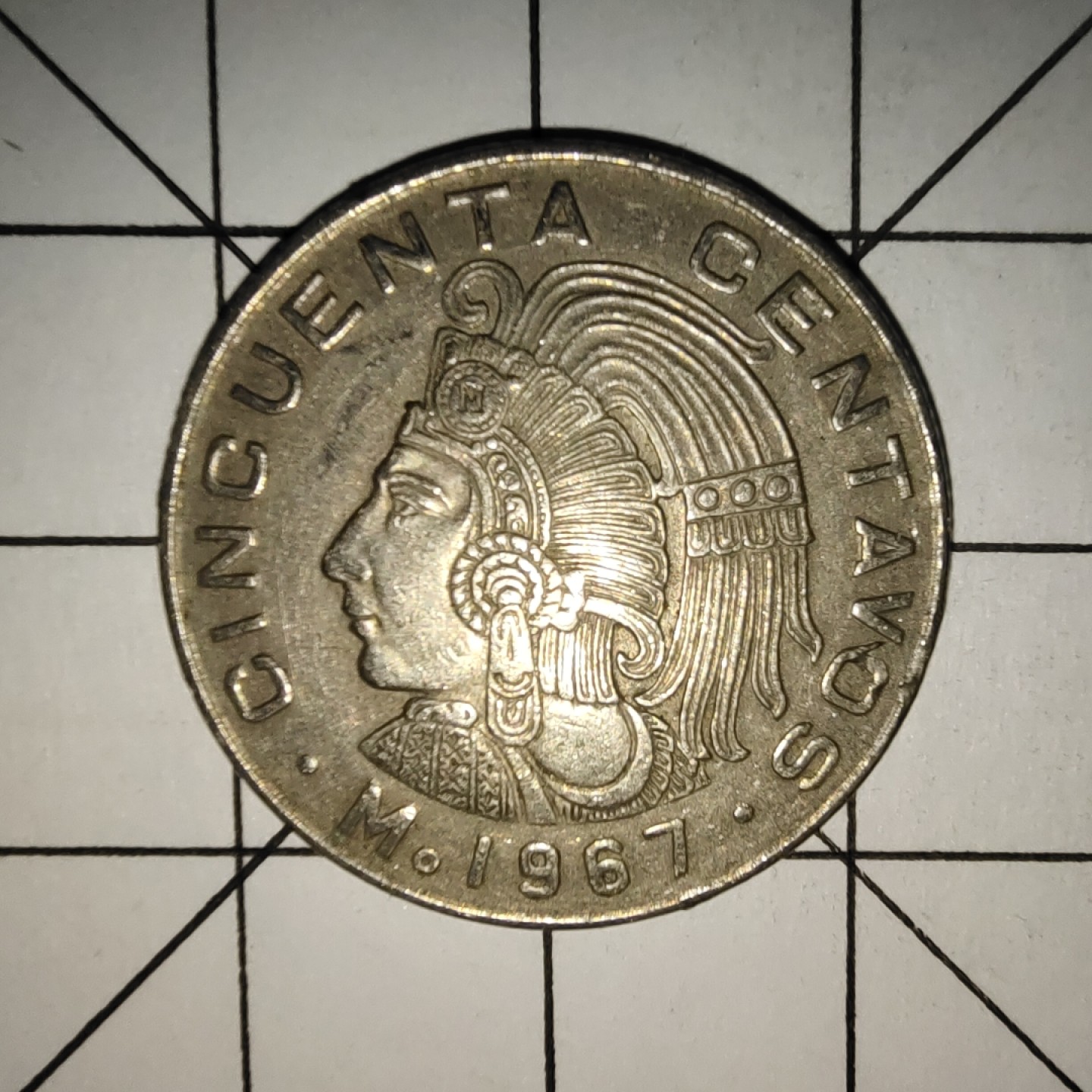 收藏之家世界硬币（捡漏，无押金，无佣金，全场满20包邮，偏远地区除外） 墨西哥比索1967年