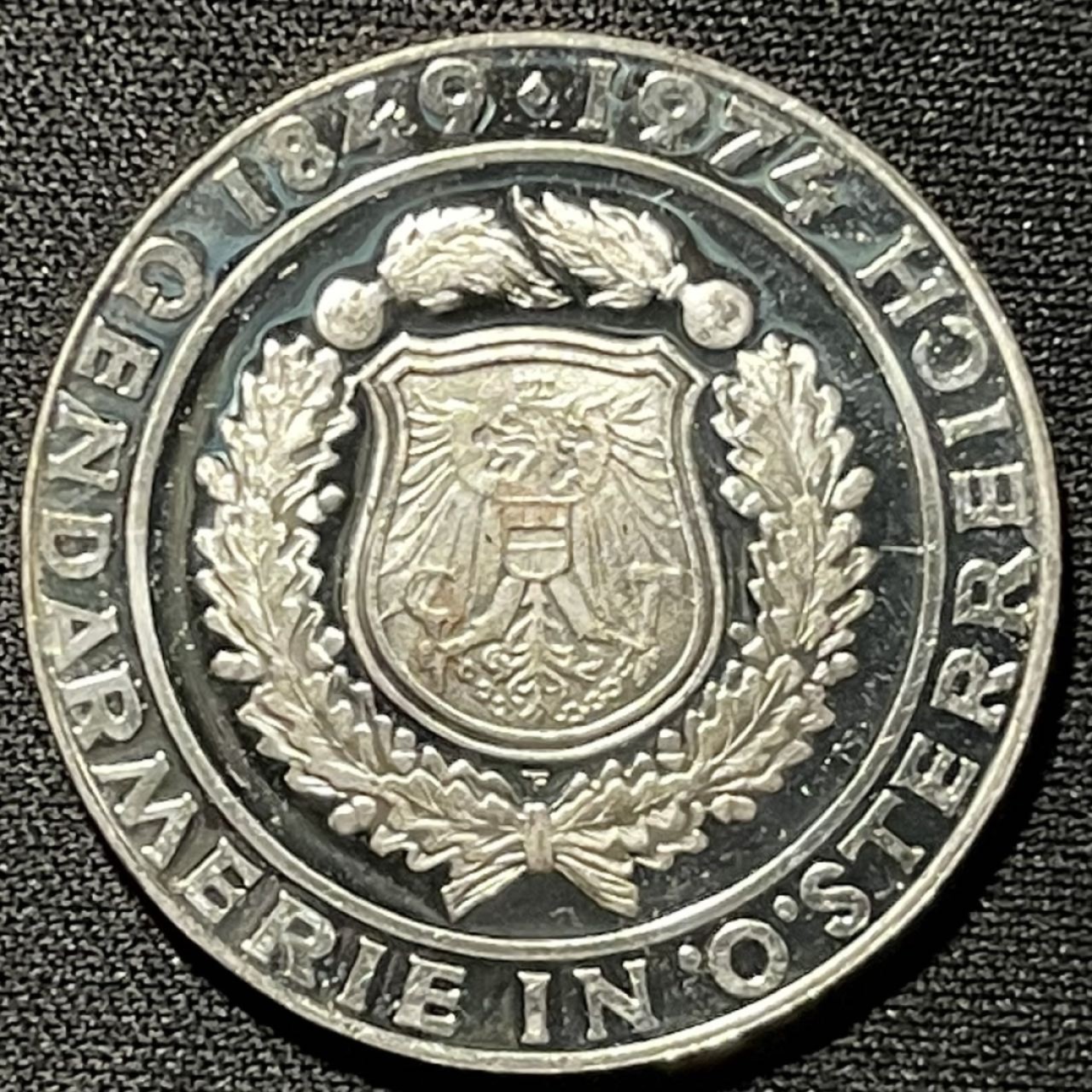 紫瑗钱币——第251期拍卖 奥地利 1974年 奥地利武装部队125周年 50先令 20克 0.64银 精制