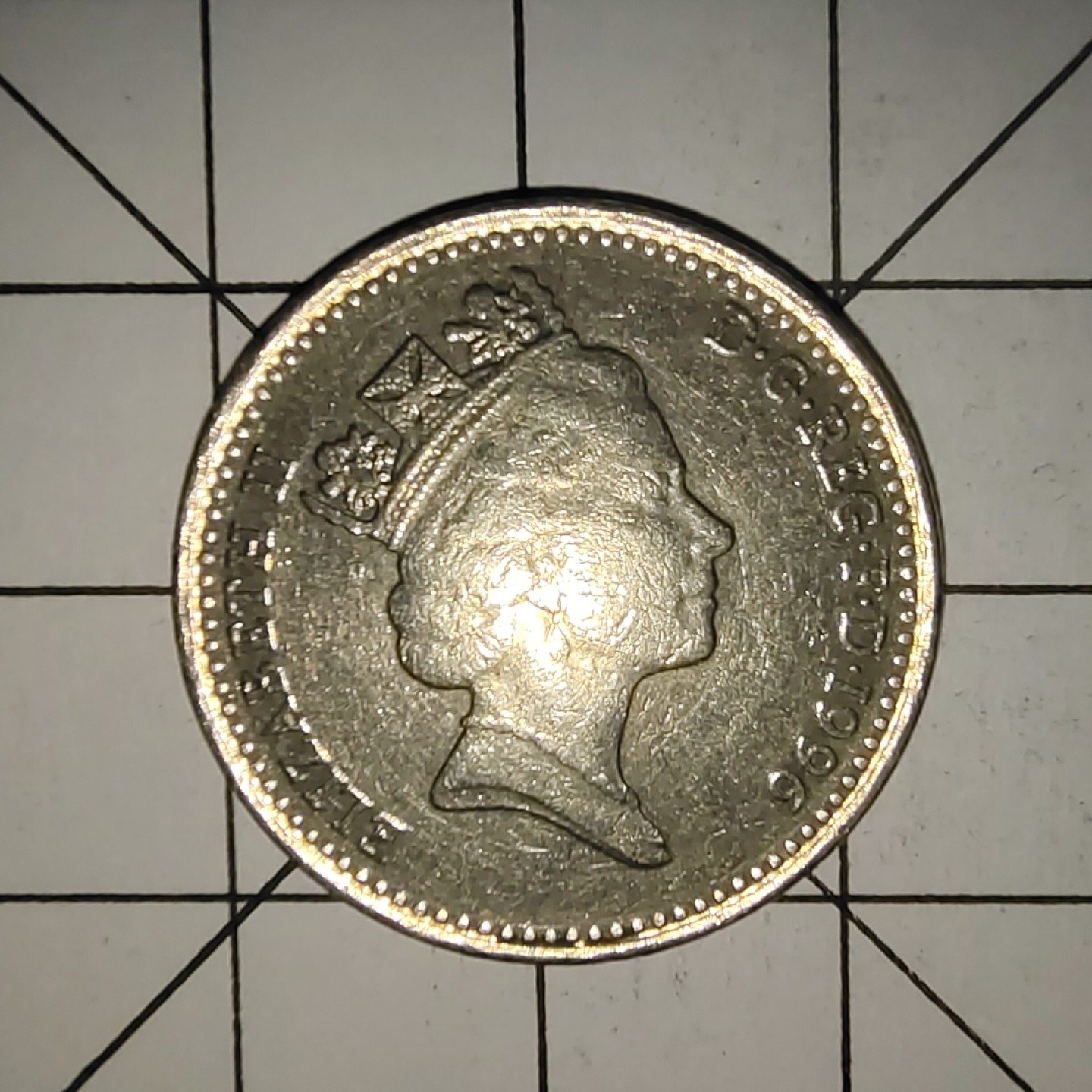 收藏之家世界硬币（捡漏，无押金，无佣金，全场满20包邮，偏远地区除外） 英国10便士1996年