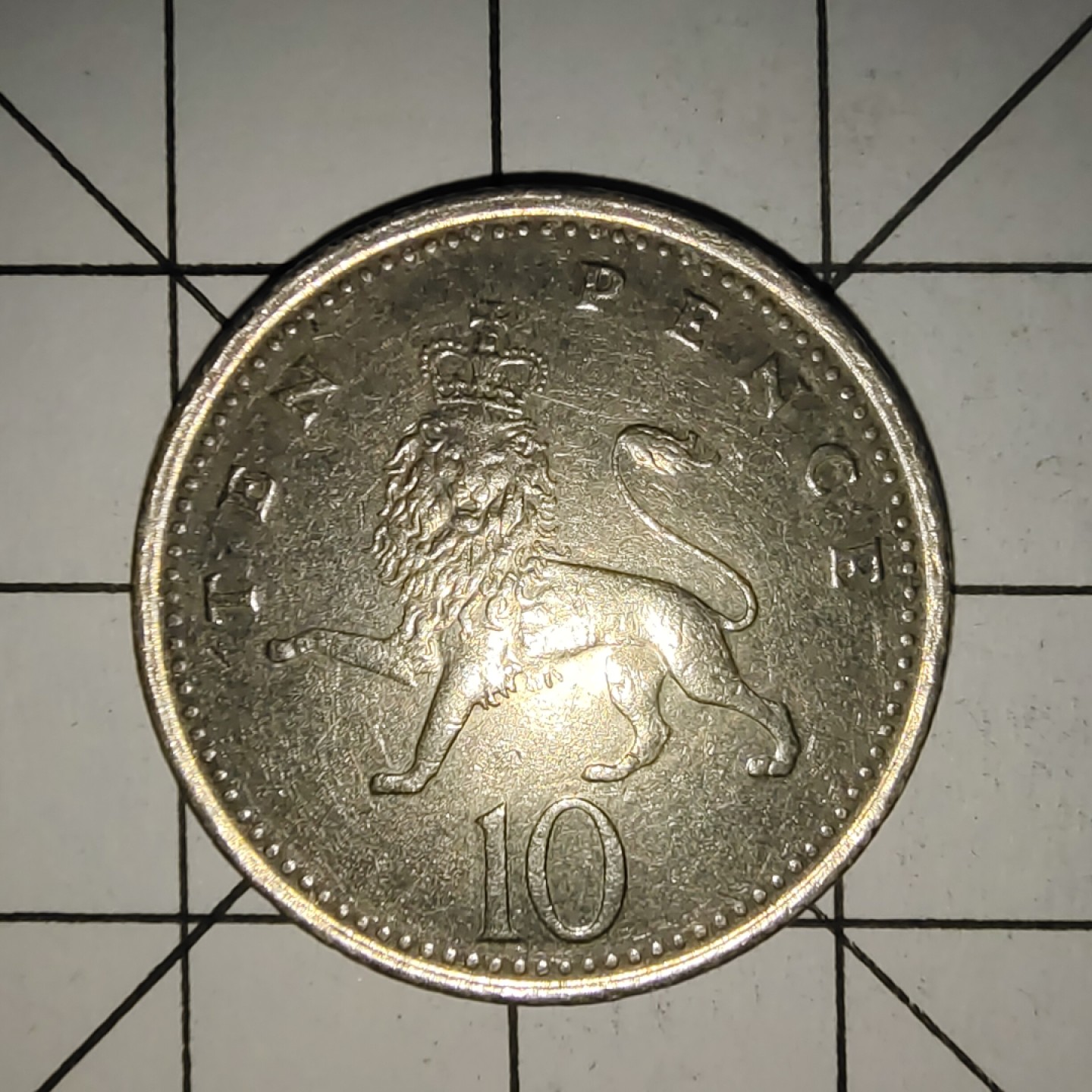 收藏之家世界硬币（捡漏，无押金，无佣金，全场满20包邮，偏远地区除外） 英国10便士1996年