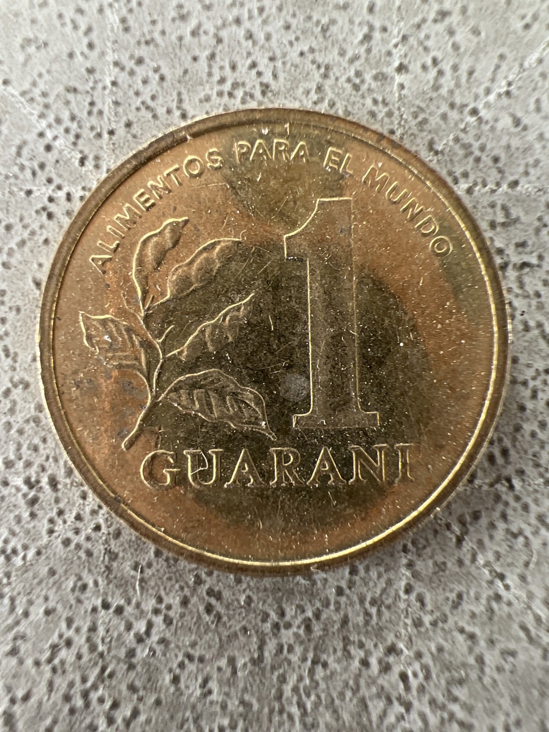 泡泡堂第210期  世界硬币邮票（无押金，无佣金，捡漏，全场20包邮，偏远地区除外） 巴拉圭1瓜拉尼