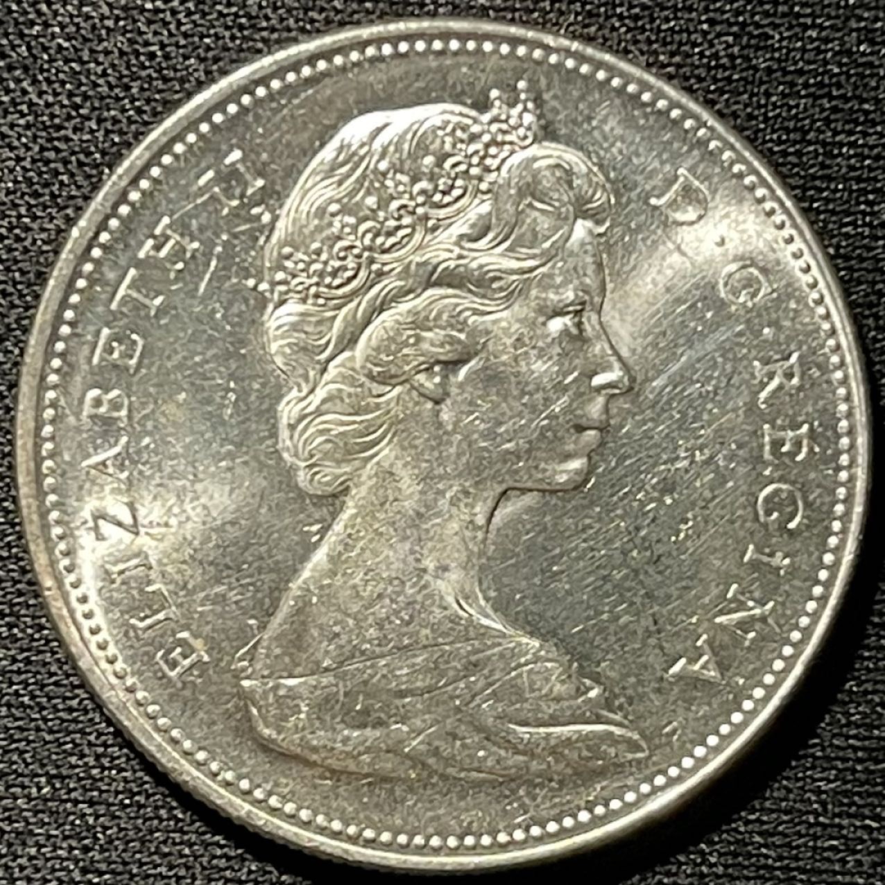 紫瑗钱币——第264期拍卖 加拿大 1967年 伊丽莎白二世 建国百年 大雁 1元 23.5克 0.8银 UNC