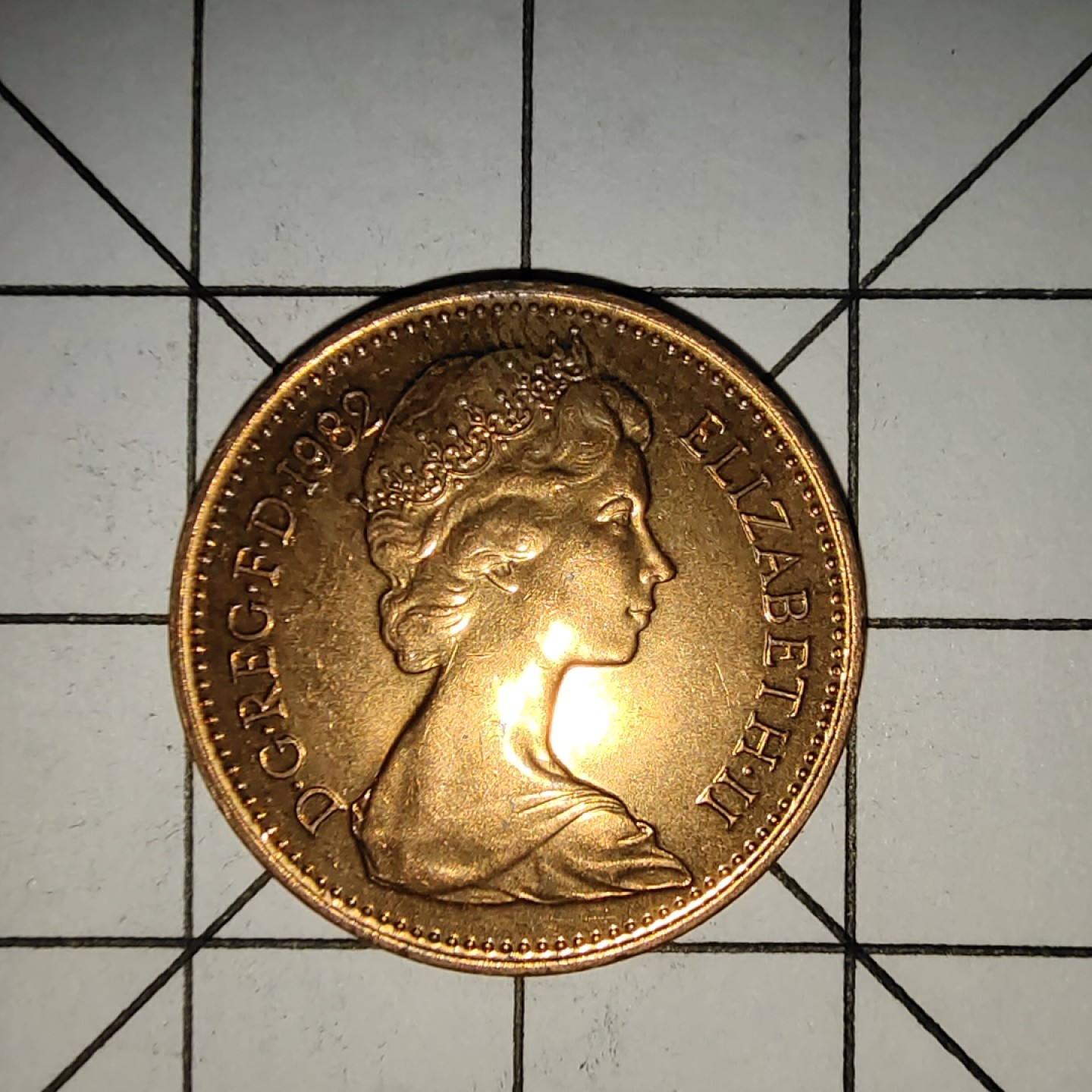 收藏之家世界硬币新年新场（捡漏，无押金，无佣金，全场满20包邮，偏远地区除外） 英国1便士1982年