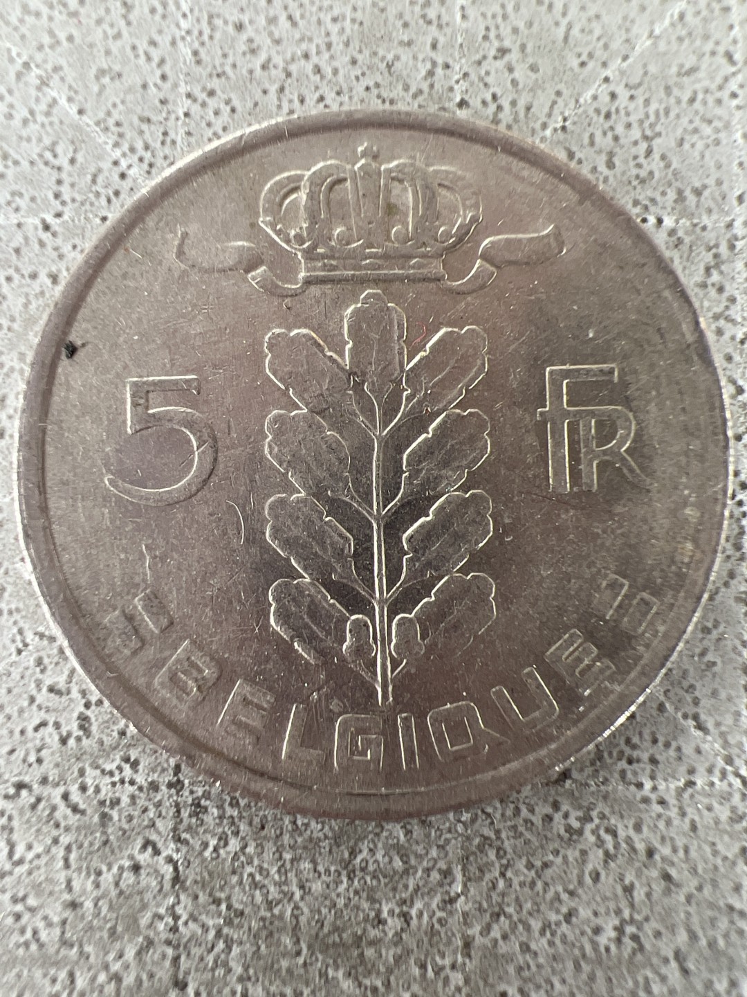 泡泡堂第287期  世界硬币 （无押金，捡漏，全场20包邮，偏远地区除外，接收代拍业务） 比利时5法郎