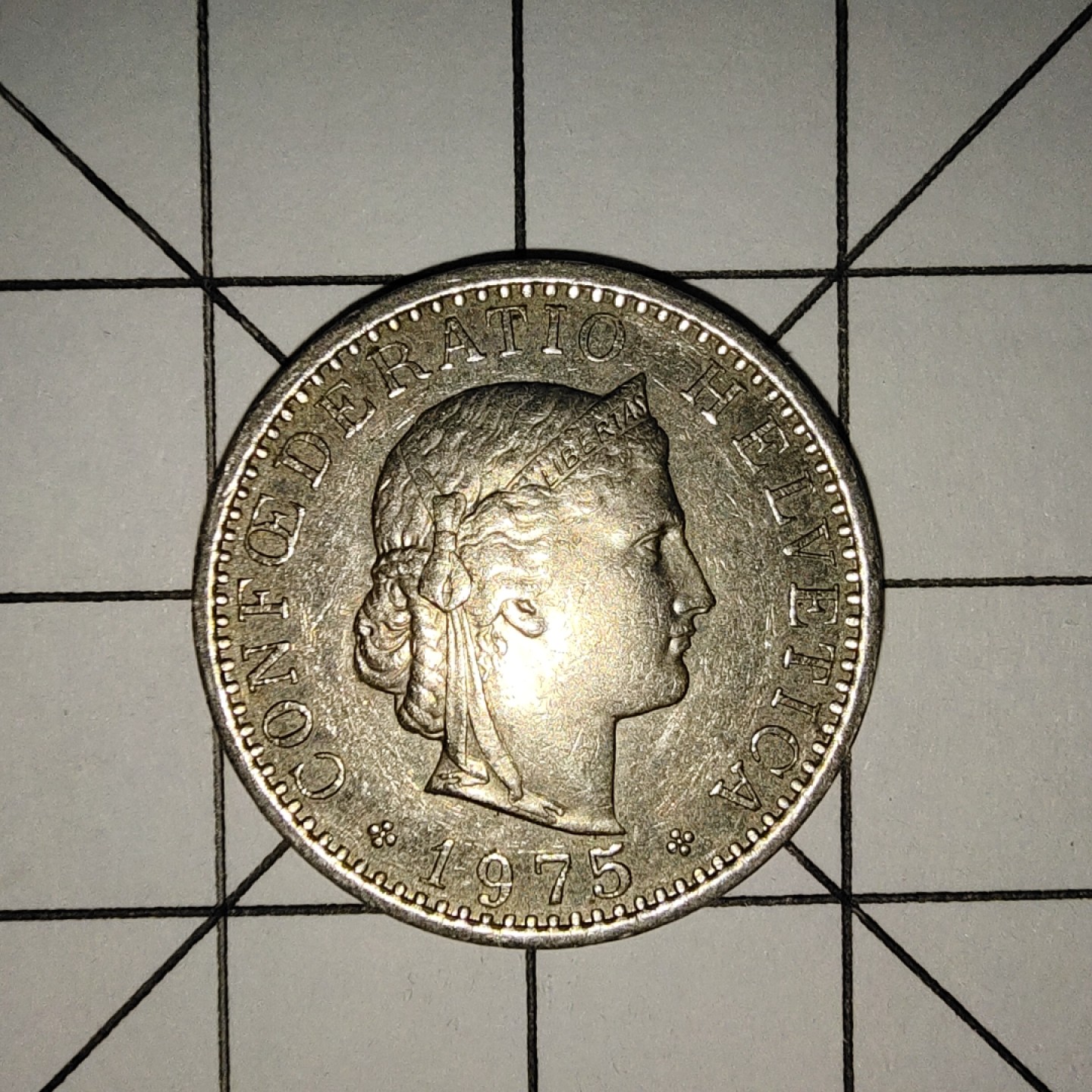 收藏之家世界硬币新年新场（捡漏，无押金，无佣金，全场满20包邮，偏远地区除外） 瑞士20分1975年