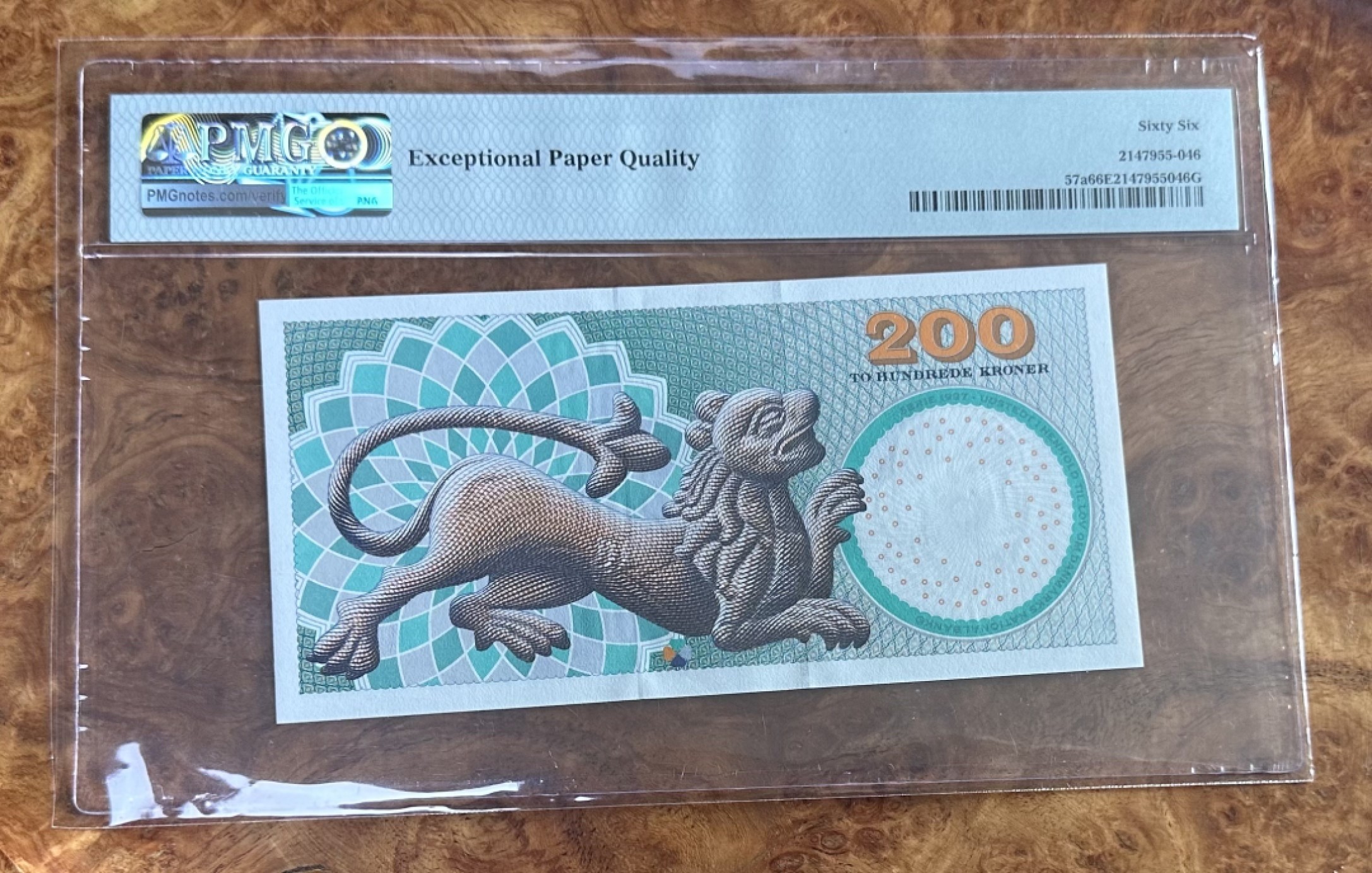 Chase Auction 第16期 - - 外钞、民国钞和一版人民币混合场！ 1997年丹麦200克朗！