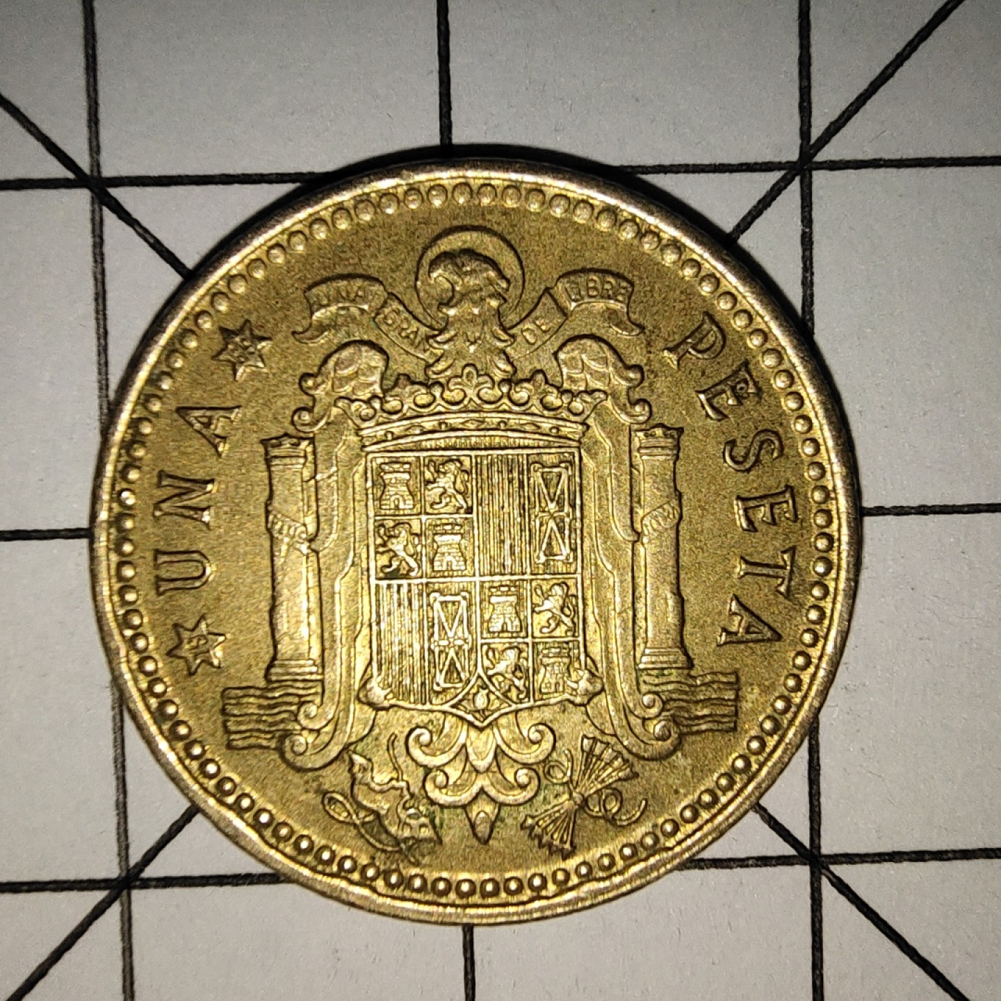 收藏之家世界硬币新年新场（捡漏，无押金，无佣金，全场满20包邮，偏远地区除外） 西班牙1比塞塔1966年